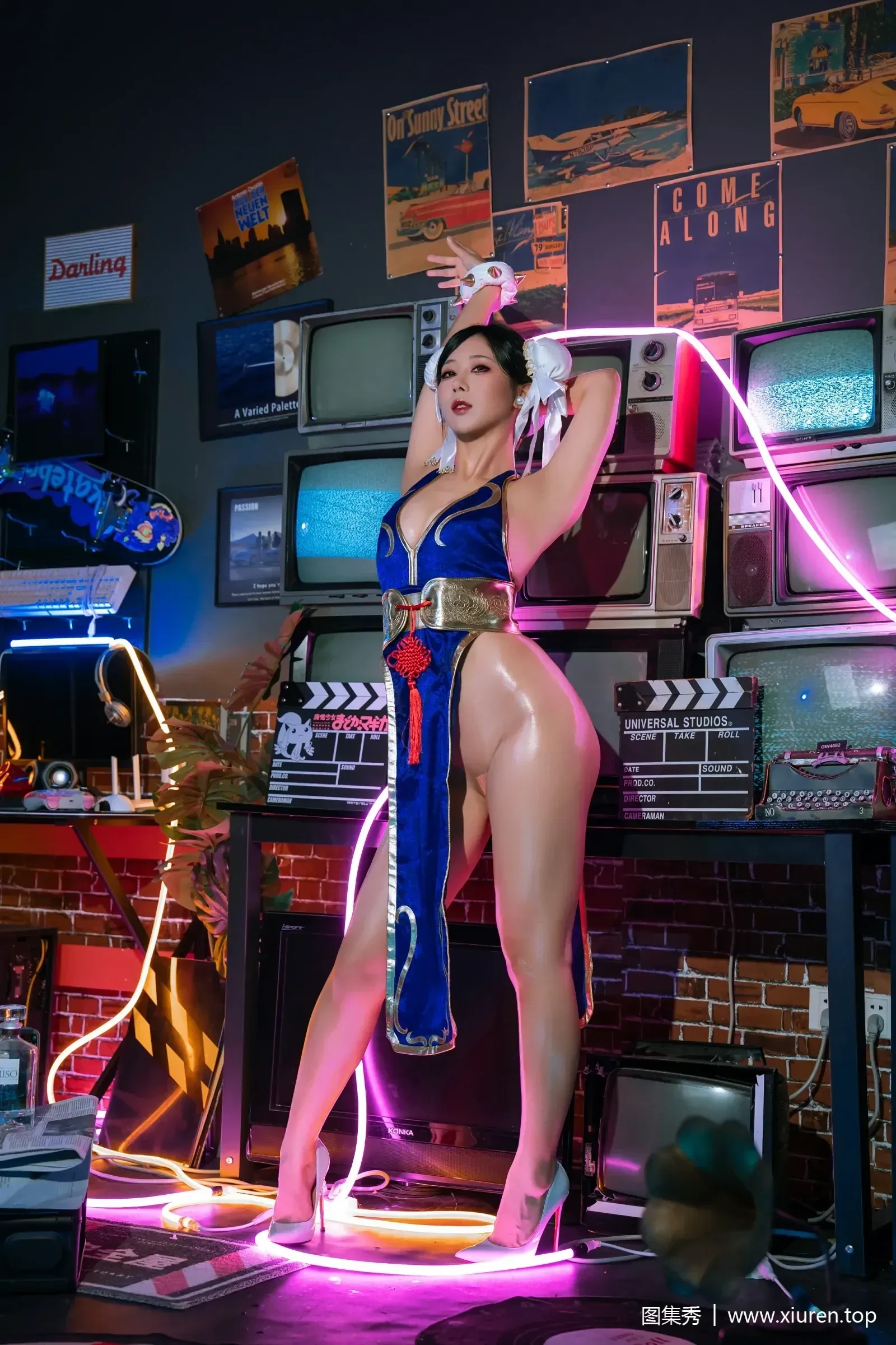 云溪溪 – 奶桃桃 春丽 [75P]插图2