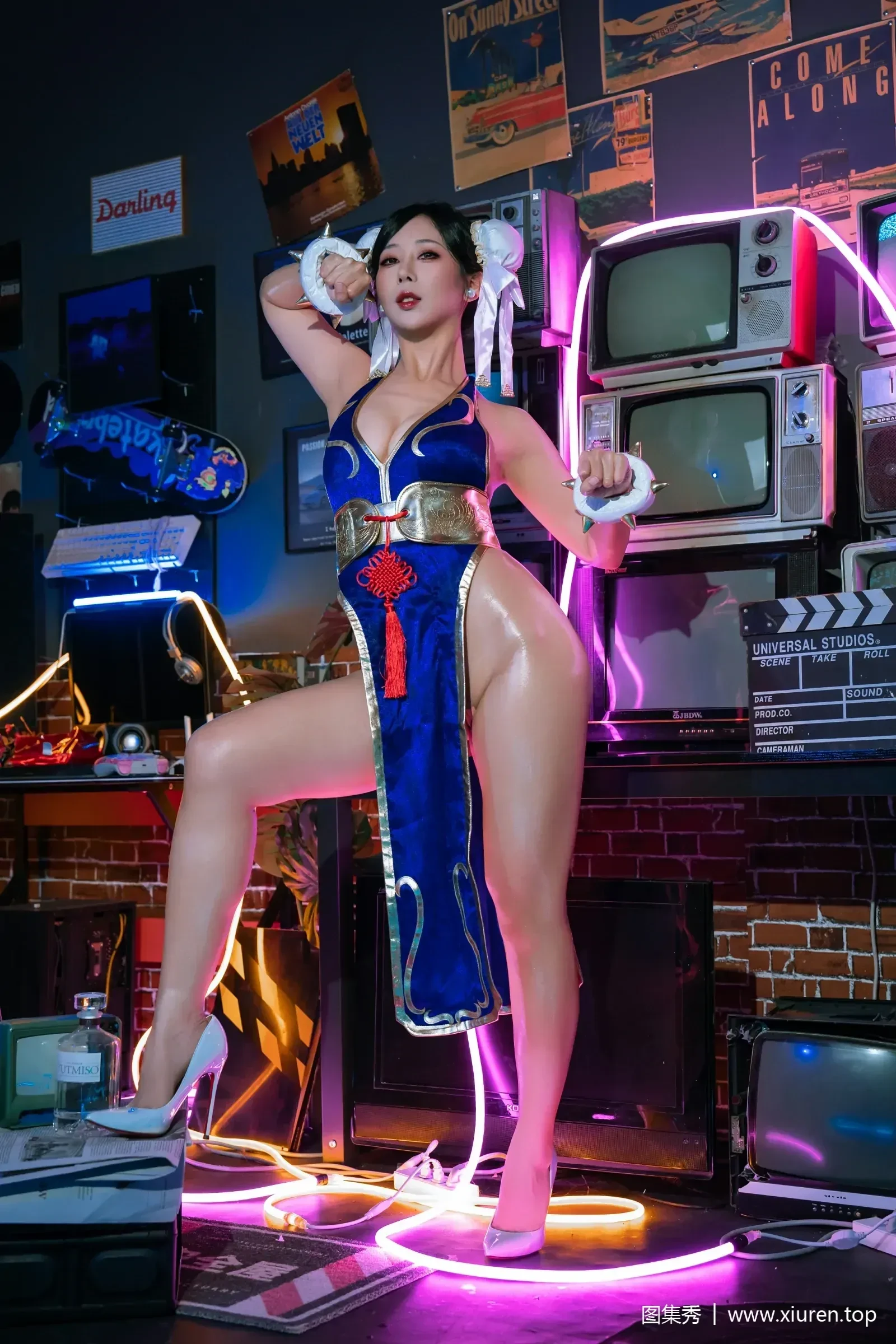 云溪溪 – 奶桃桃 春丽 [75P]插图4