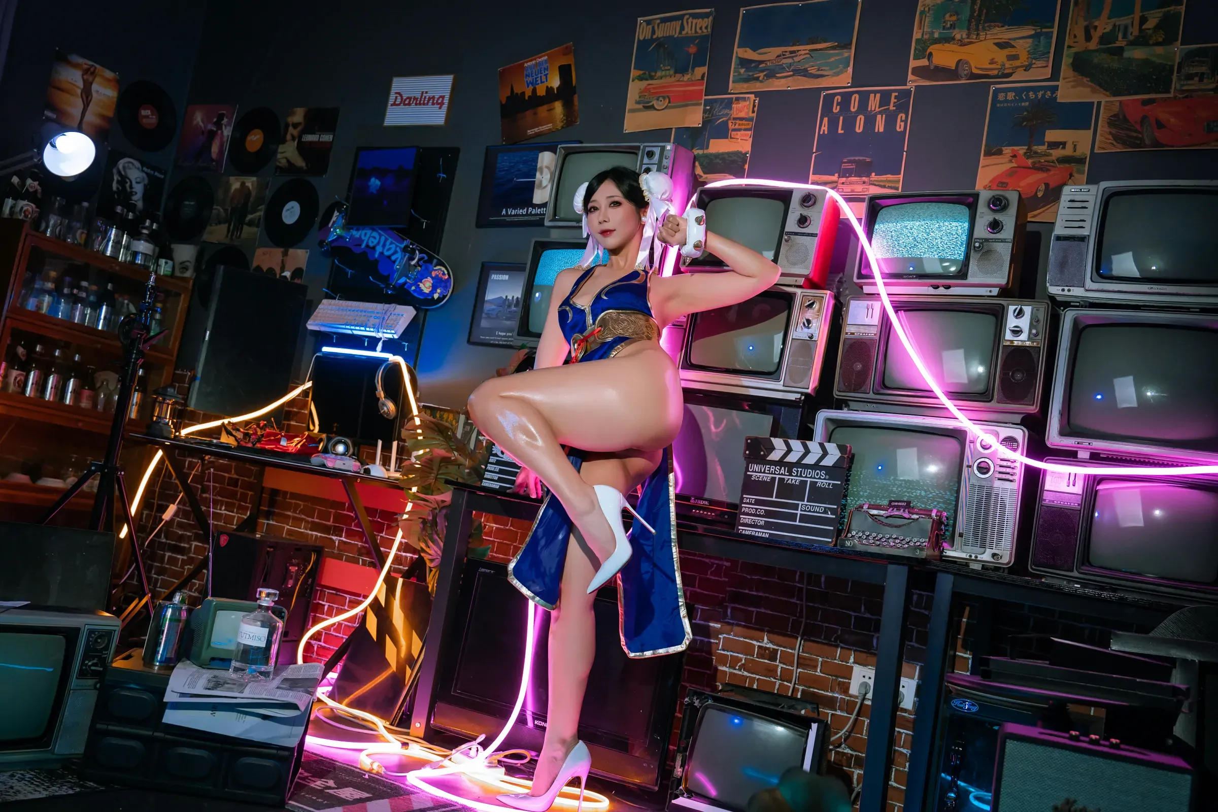 云溪溪 – 奶桃桃 春丽 [75P]插图7