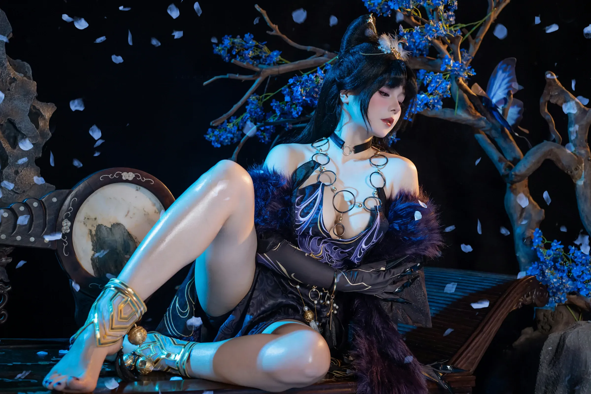 七月喵子 云溪-玉玲珑 [80P]插图4