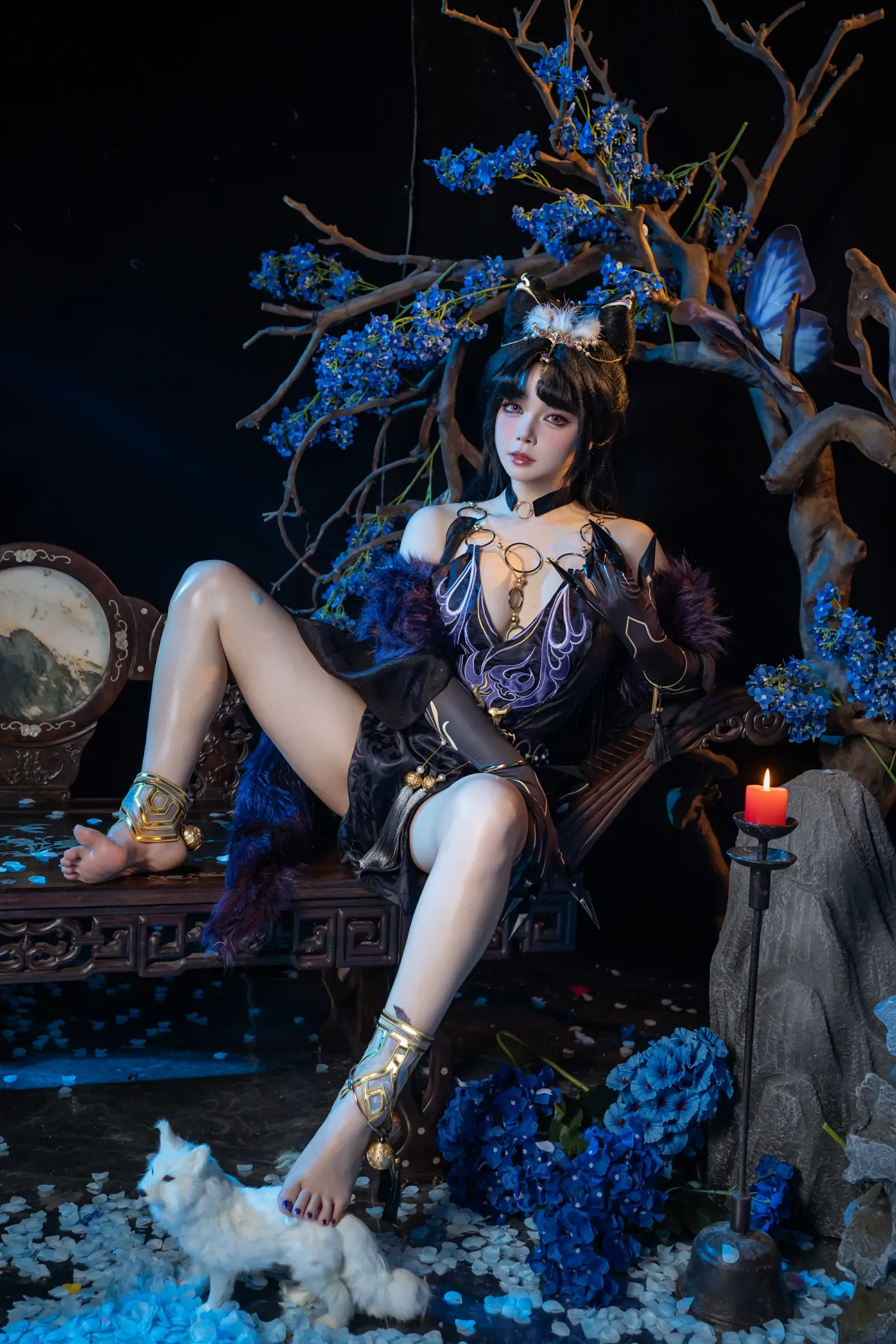 七月喵子 云溪-玉玲珑 [80P]插图9