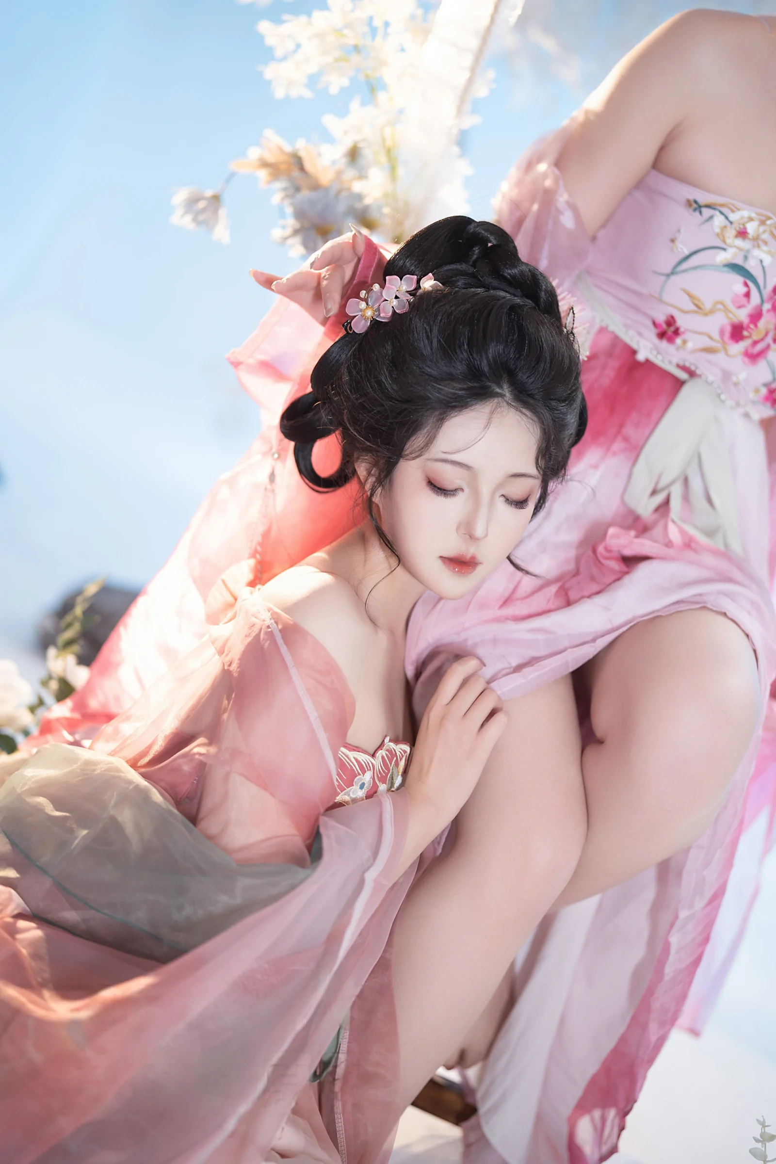 Natsuko夏夏子&星澜 – 瑶池洗凝脂 [77P]插图3