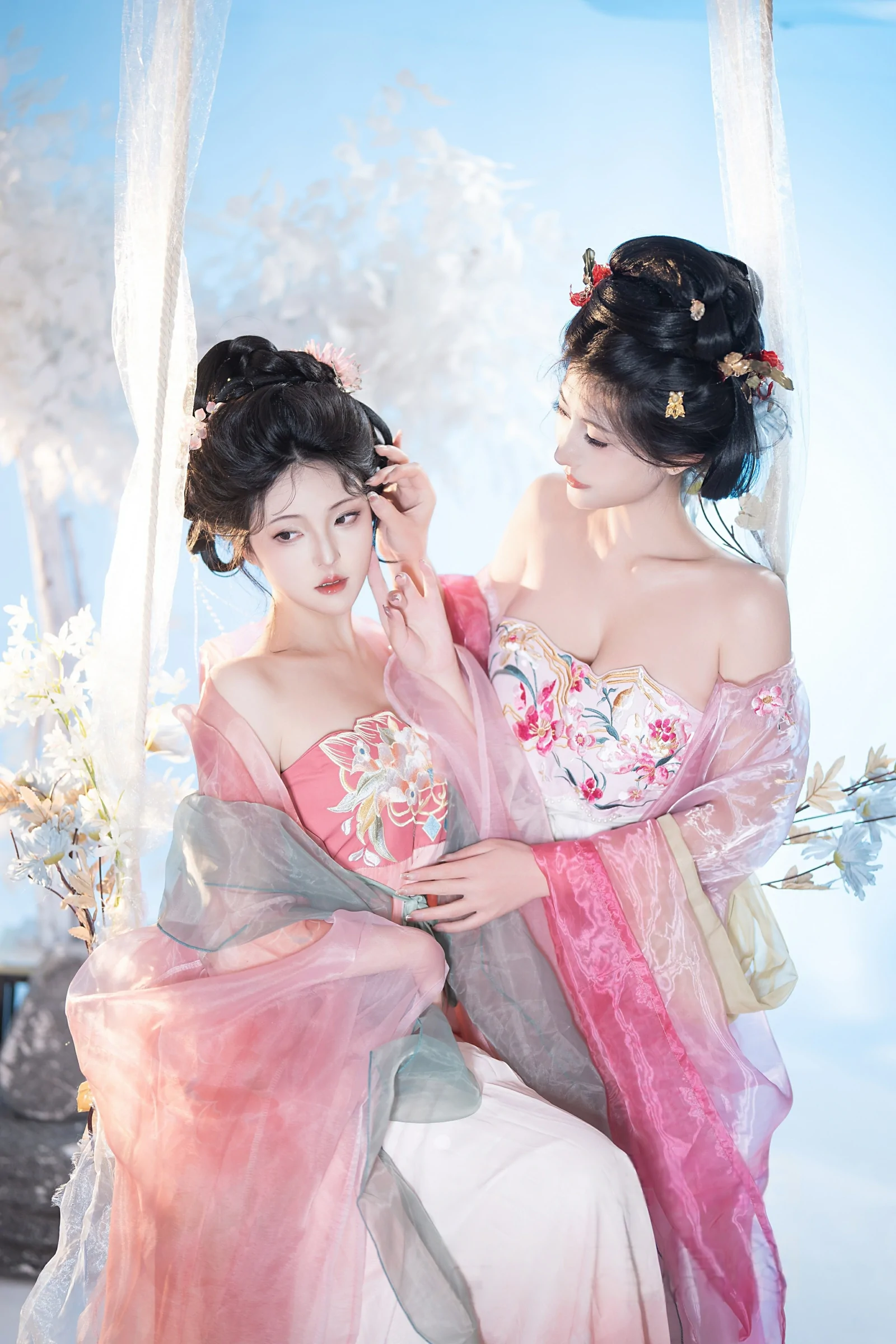 Natsuko夏夏子&星澜 – 瑶池洗凝脂 [77P]插图6