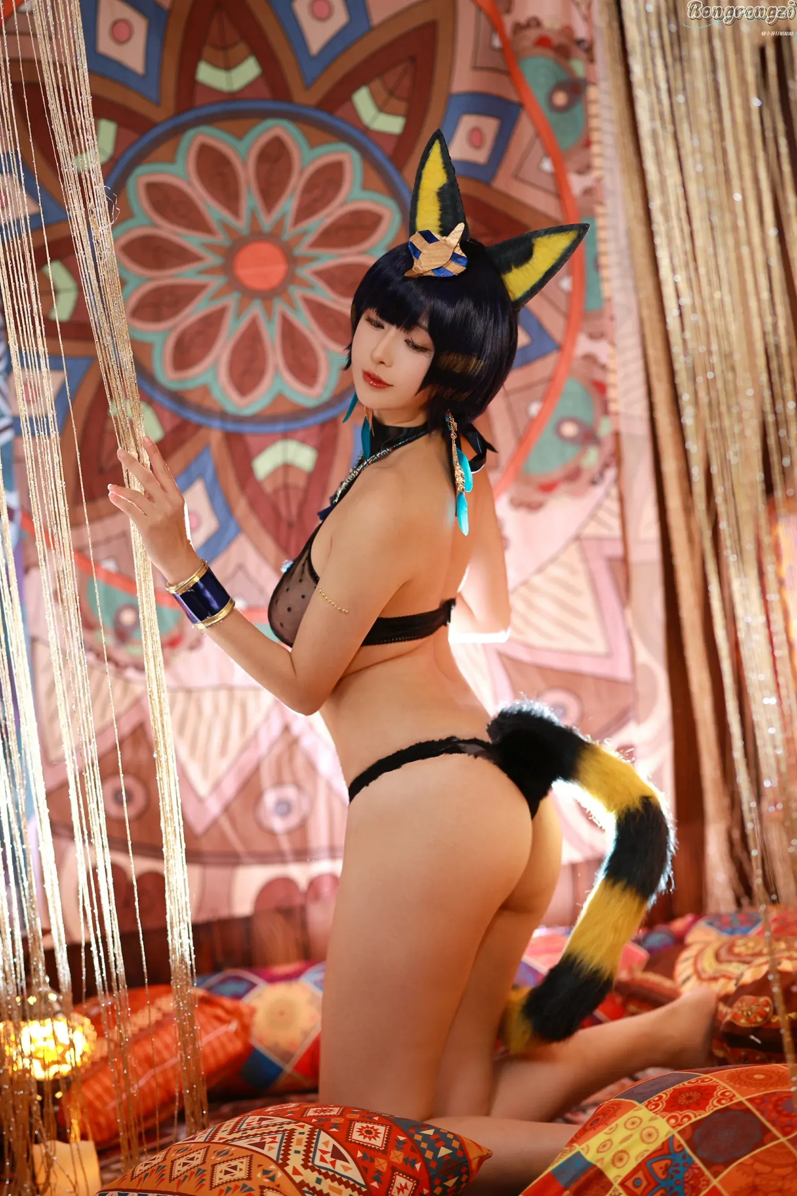 小容仔咕咕咕w – 埃及猫 [58P]插图7