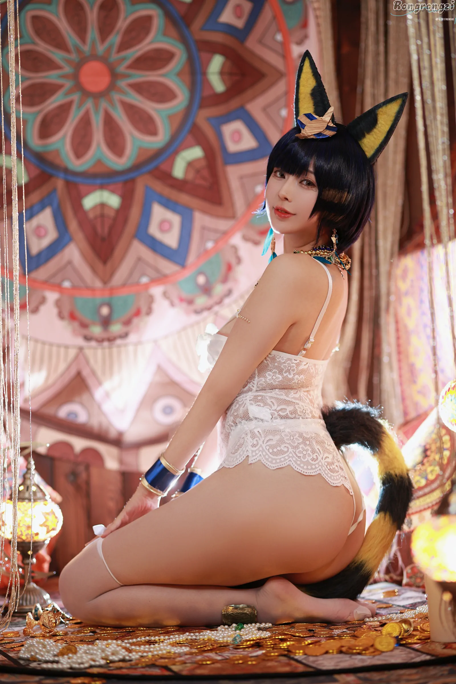 小容仔咕咕咕w – 埃及猫 [58P]插图9