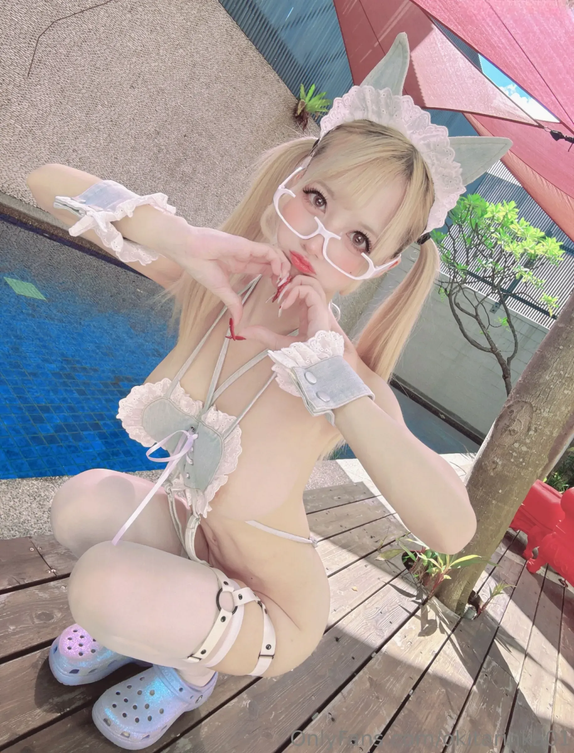 沖田凜花Rinka – Denim Cat [31P]插图2