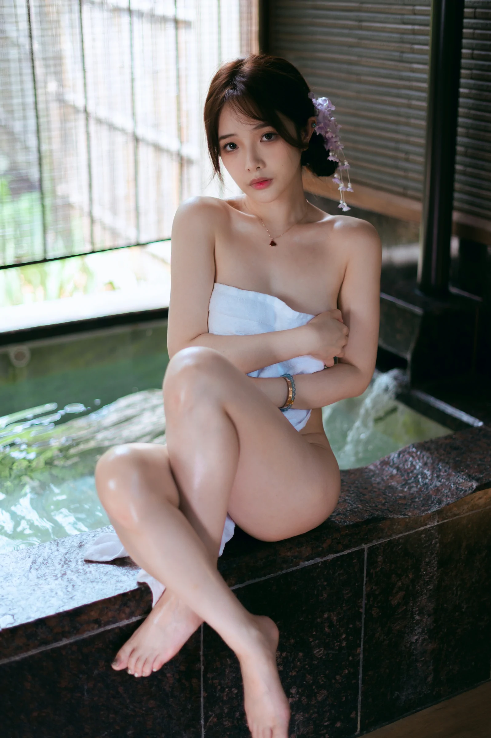 雯妹不讲道理 – 和风庭院 [68P]插图6