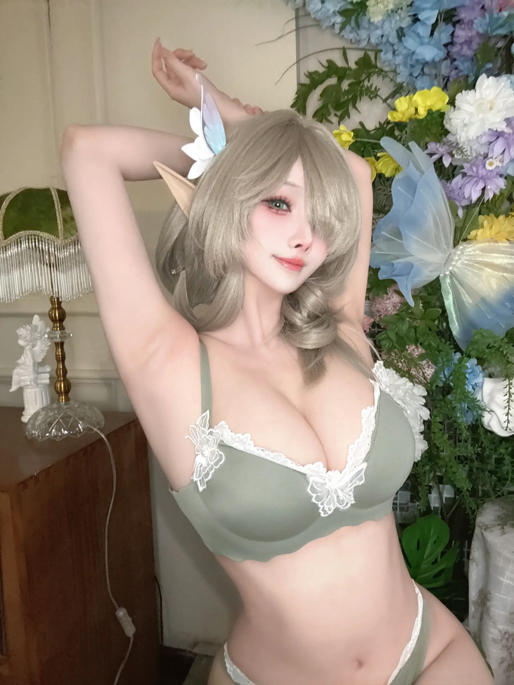 Rioko凉凉子 – 碧蓝航线 七省 内衣 [30P]插图5