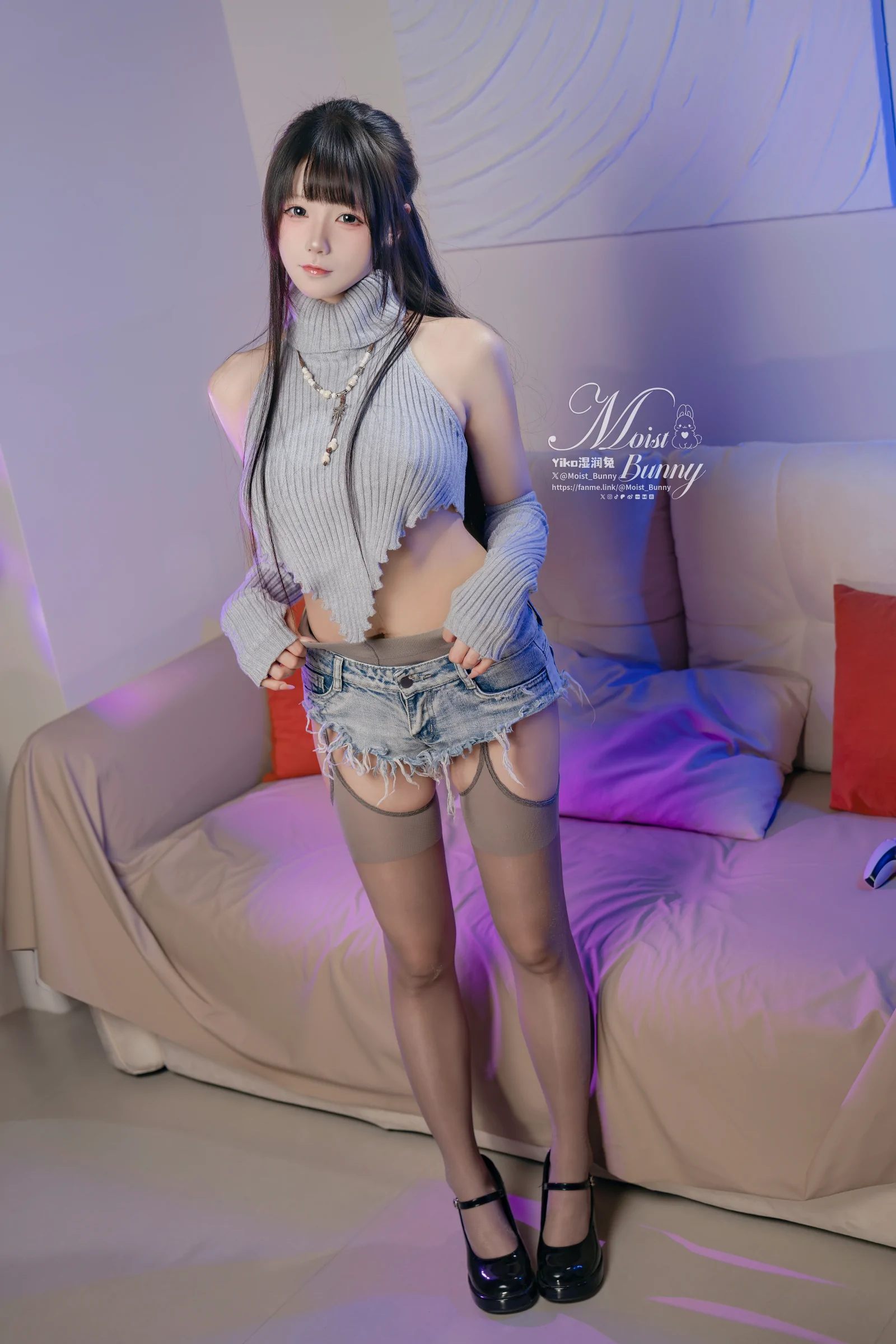 Yiko湿润兔(咬一口兔娘) – 陪玩少女 [87P]插图