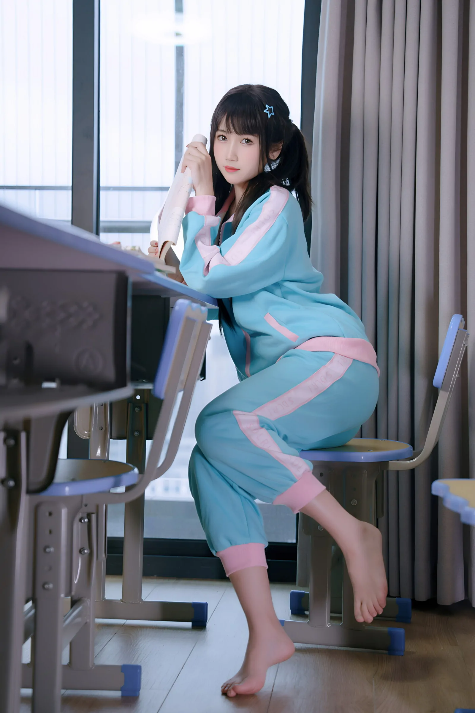 不呆猫 – 涂油教室实习生 [76P]插图2