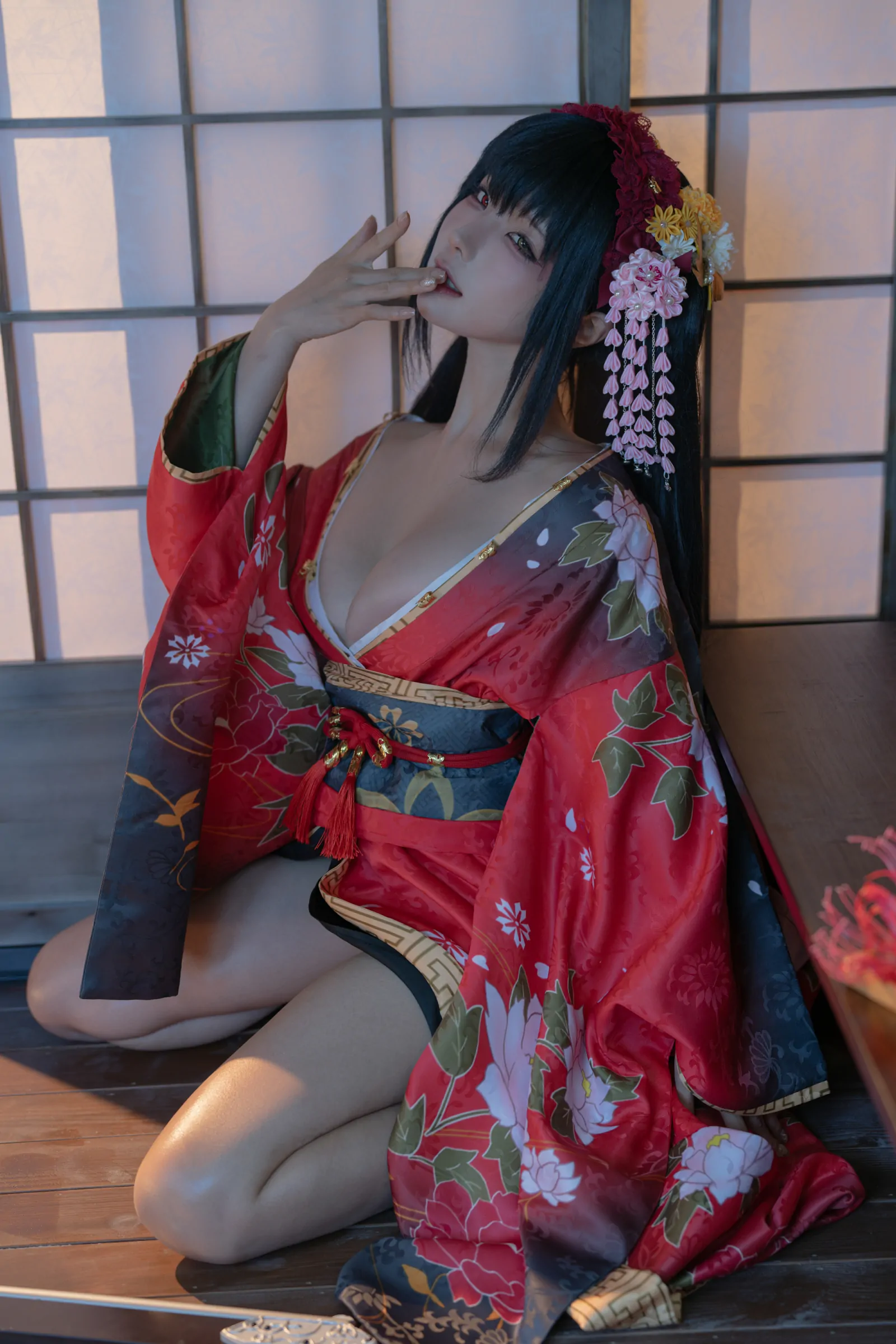 蠢沫沫 – 和服束缚 [132P]插图9