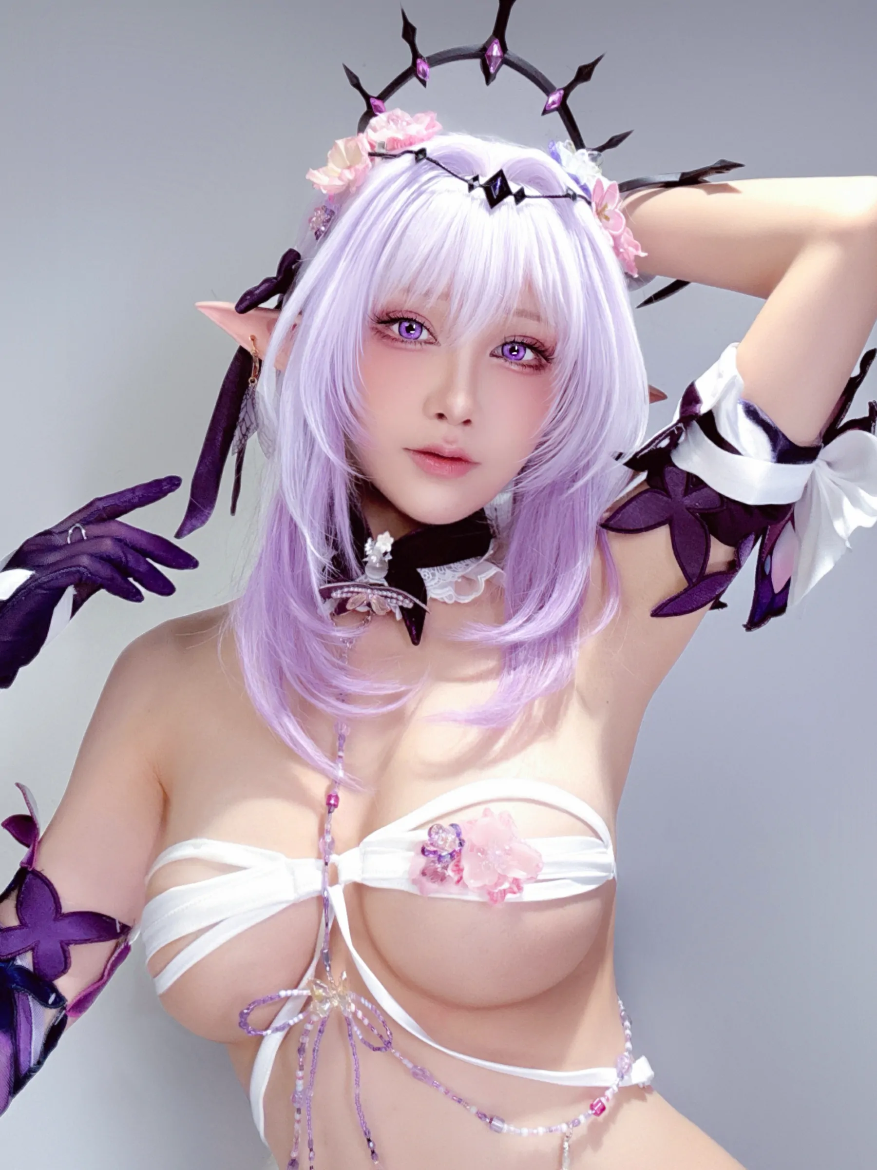 水淼aqua – 六月自拍（遐蝶、卡提西娅）[45P]插图2