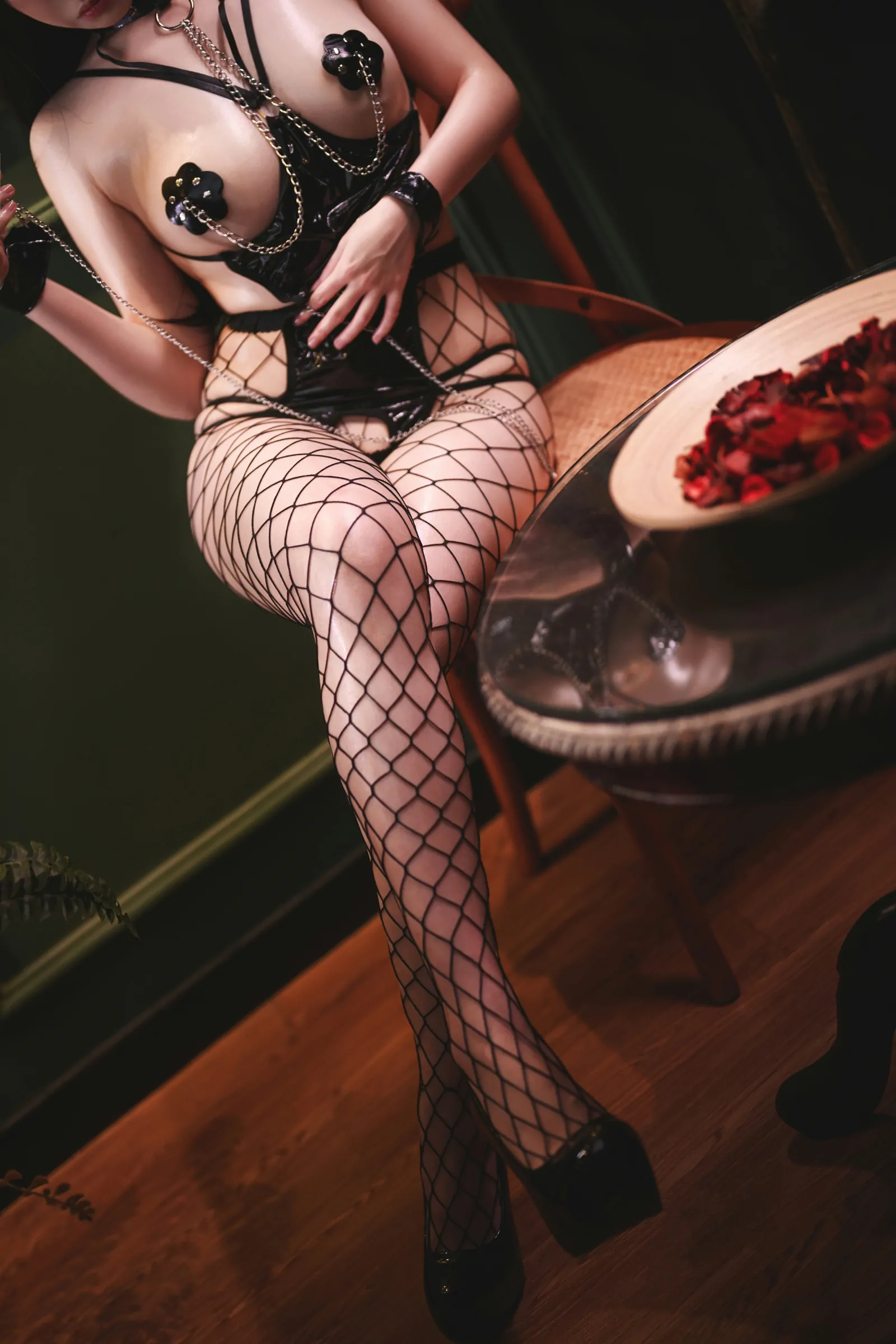 雪晴Astra – 铆钉乳贴小狗奴 [41P]插图5