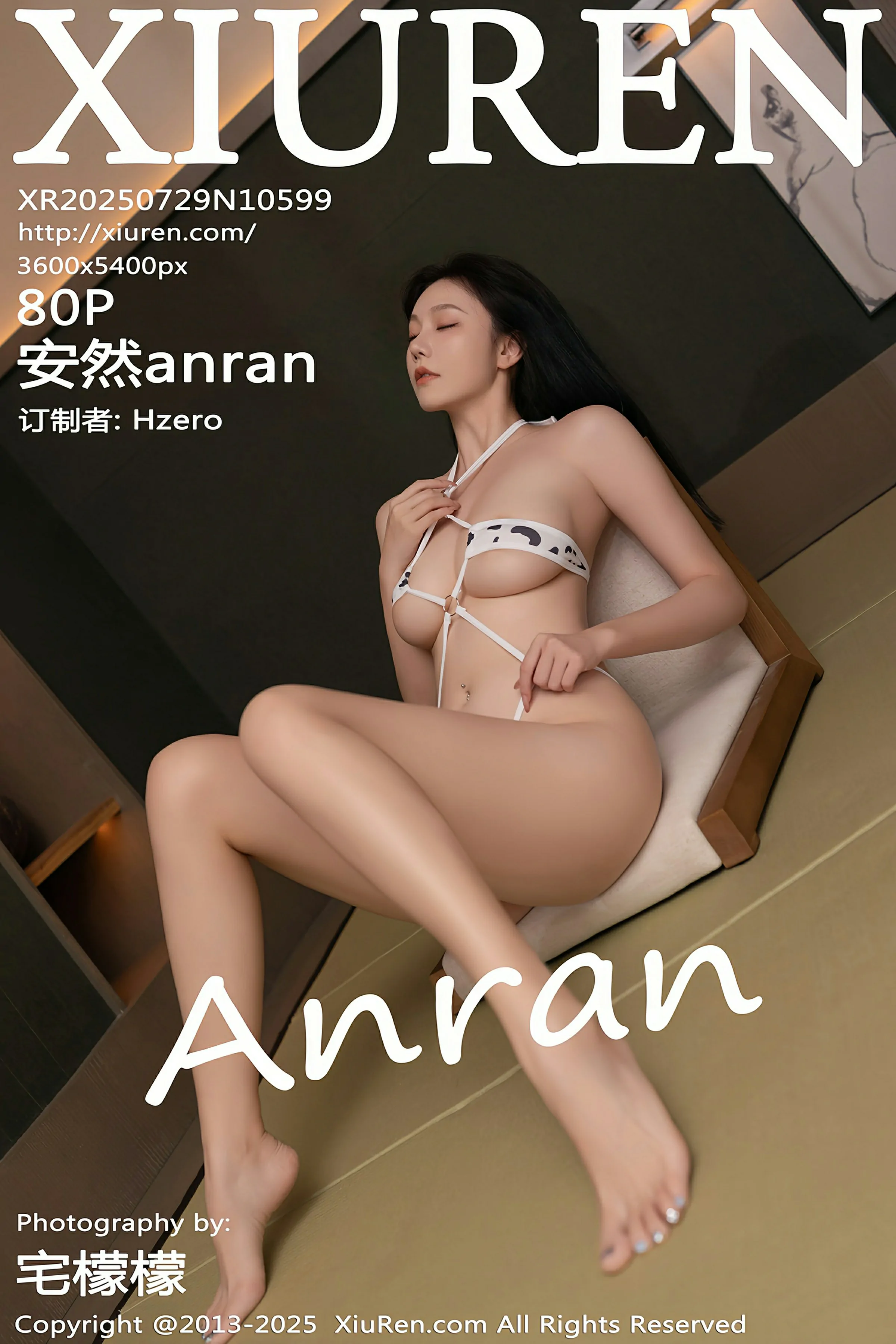 秀人网 No.10599 安然anran [80P]|图集秀