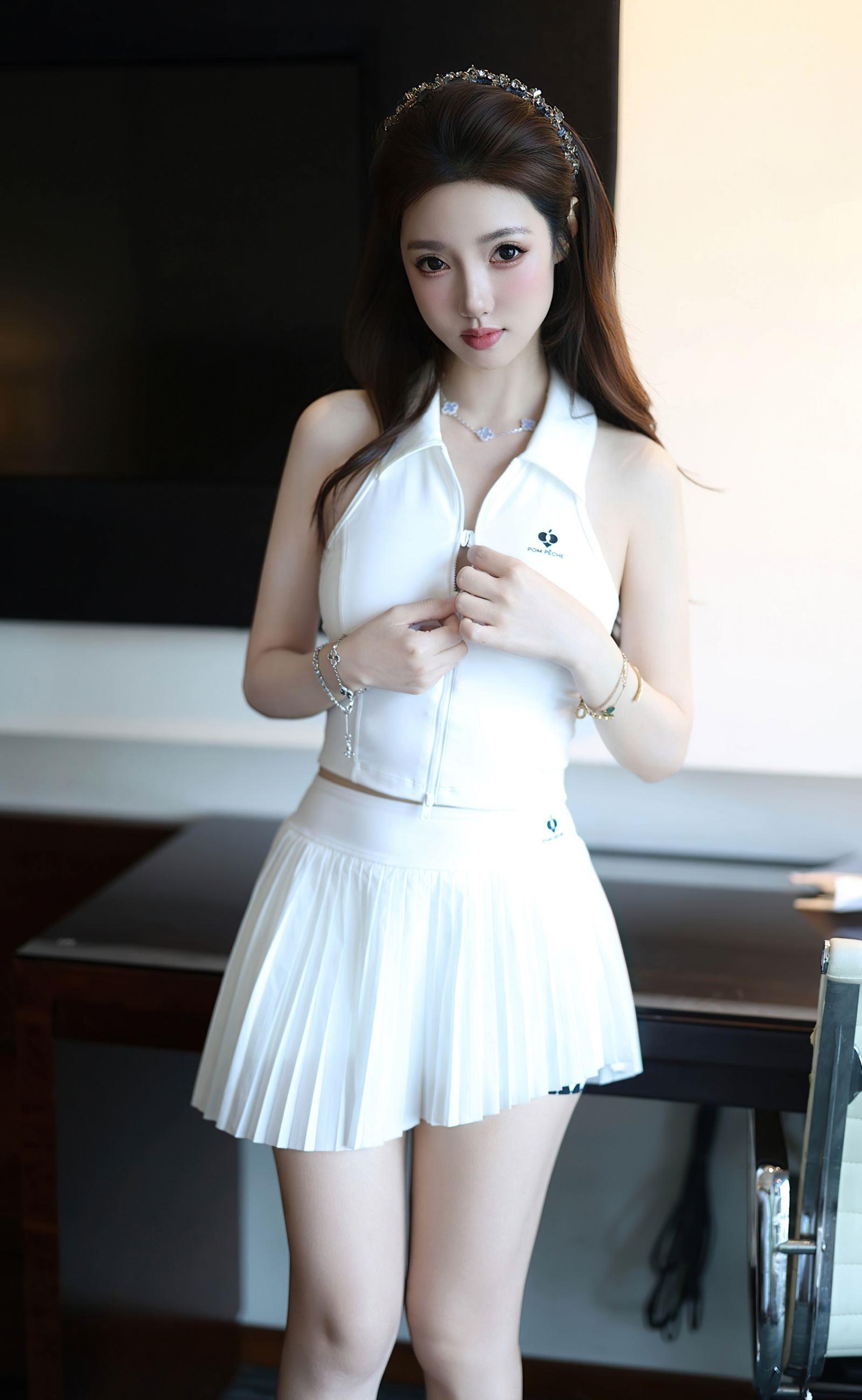 尤蜜荟 VOL.1165 桃桃·夭夭twins 双峰对决 [40P]插图8