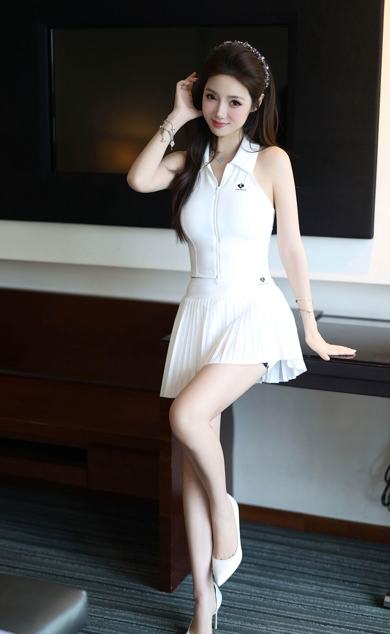 尤蜜荟 VOL.1165 桃桃·夭夭twins 双峰对决 [40P]插图3