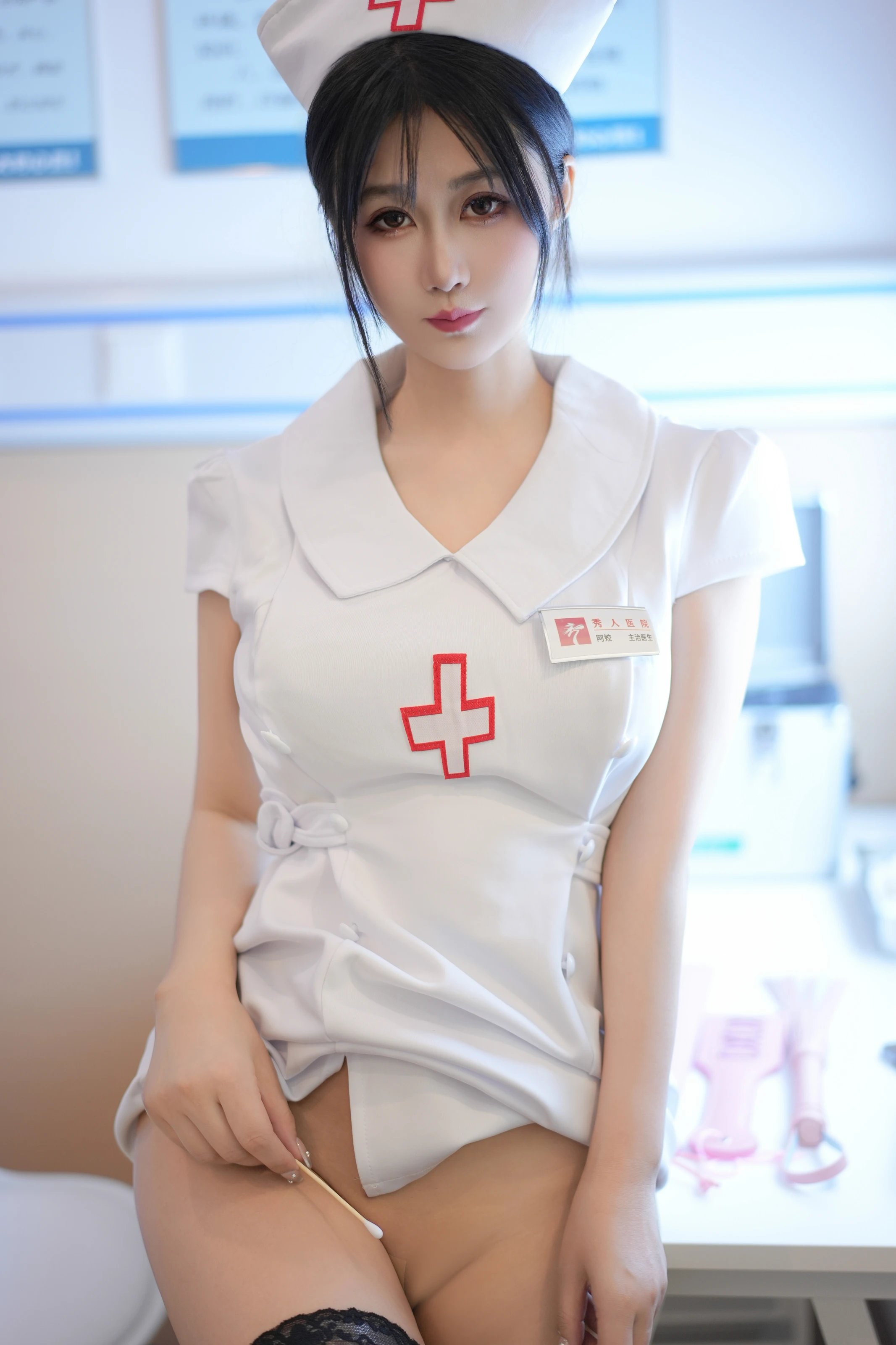 XiuRen 内购版 No.8512 laura阿姣 VIP医护病房 [92P]插图2