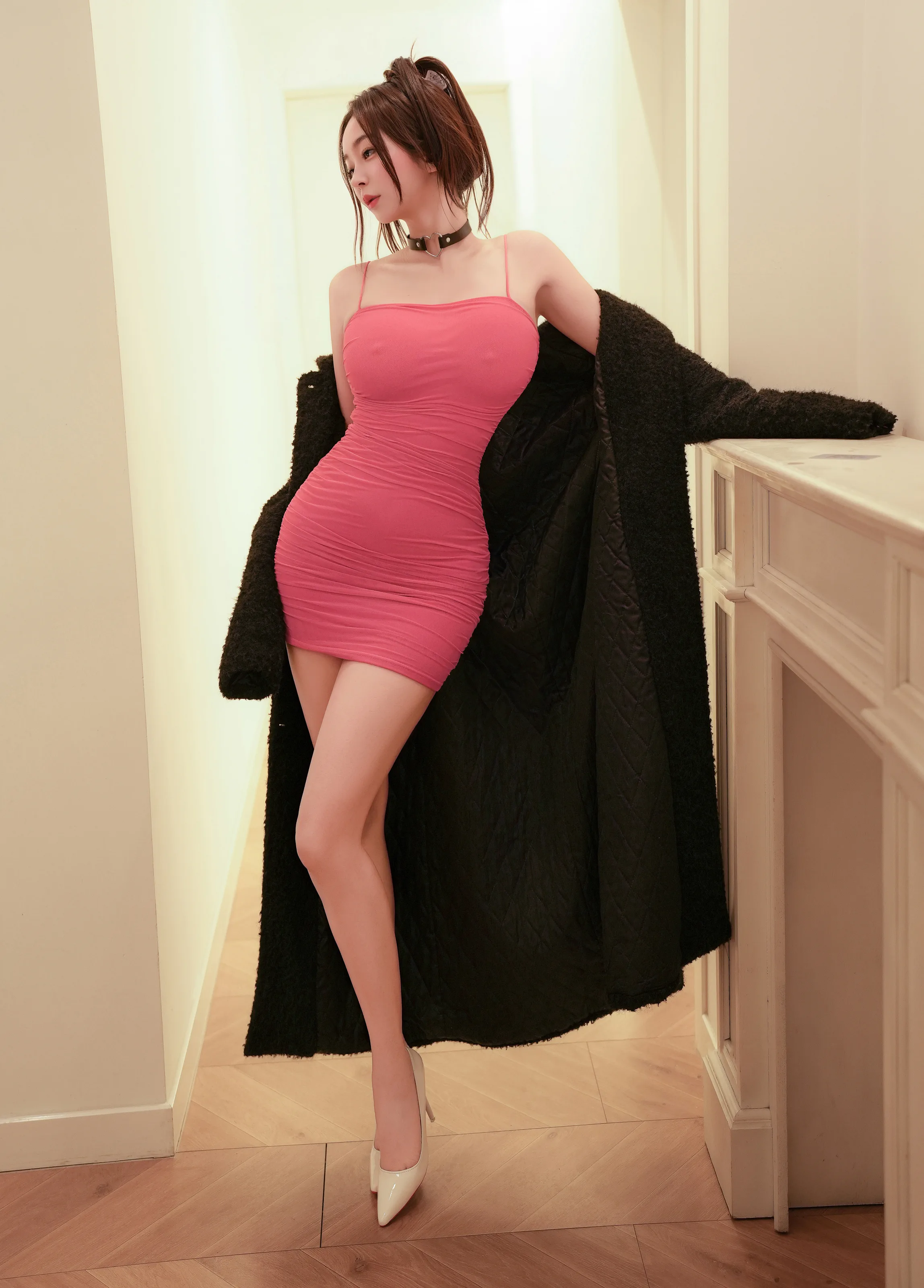 XiuRen 内购版 No.10132 星星baby 粉红吊带短裙[63P]插图3