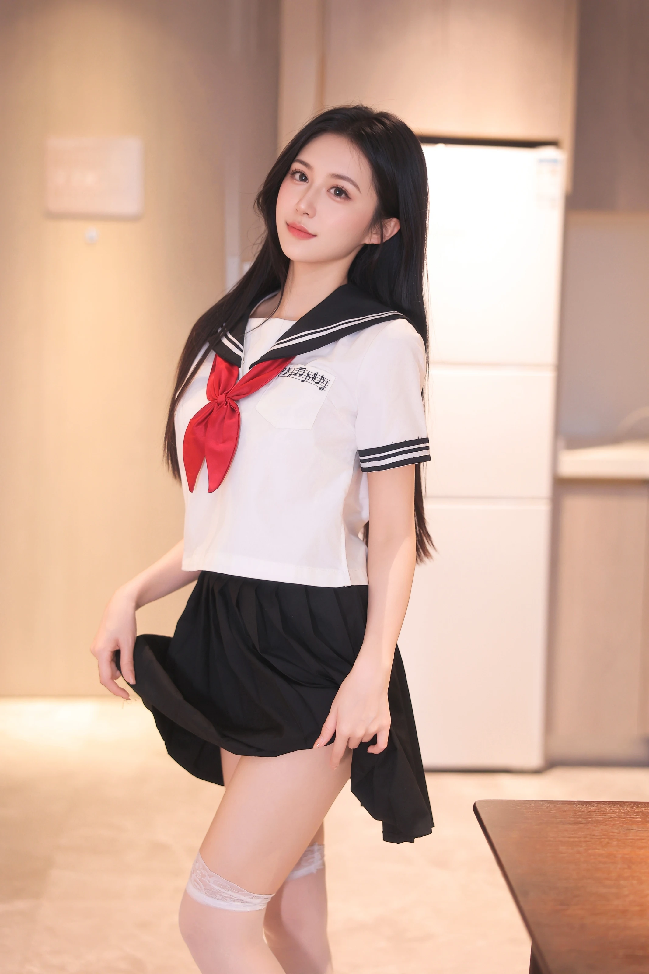 ♈ XiuRen 内购版 No.10234 shelly诗莉吖 清纯学生装  【76P】【丽人丝语】