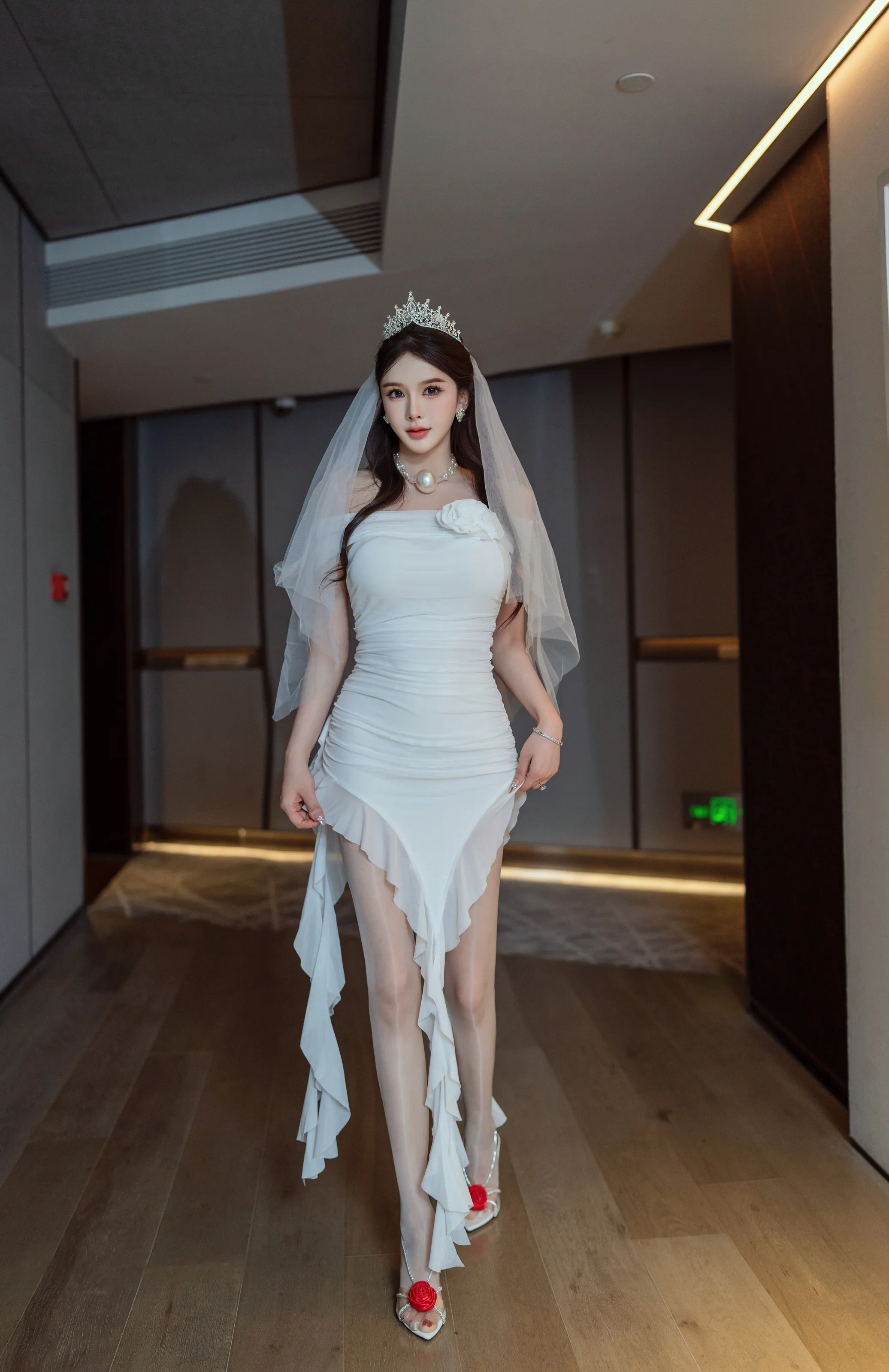XINGYAN VOL.388 内购版 李丽莎 闺蜜婚纱 [91P]插图3