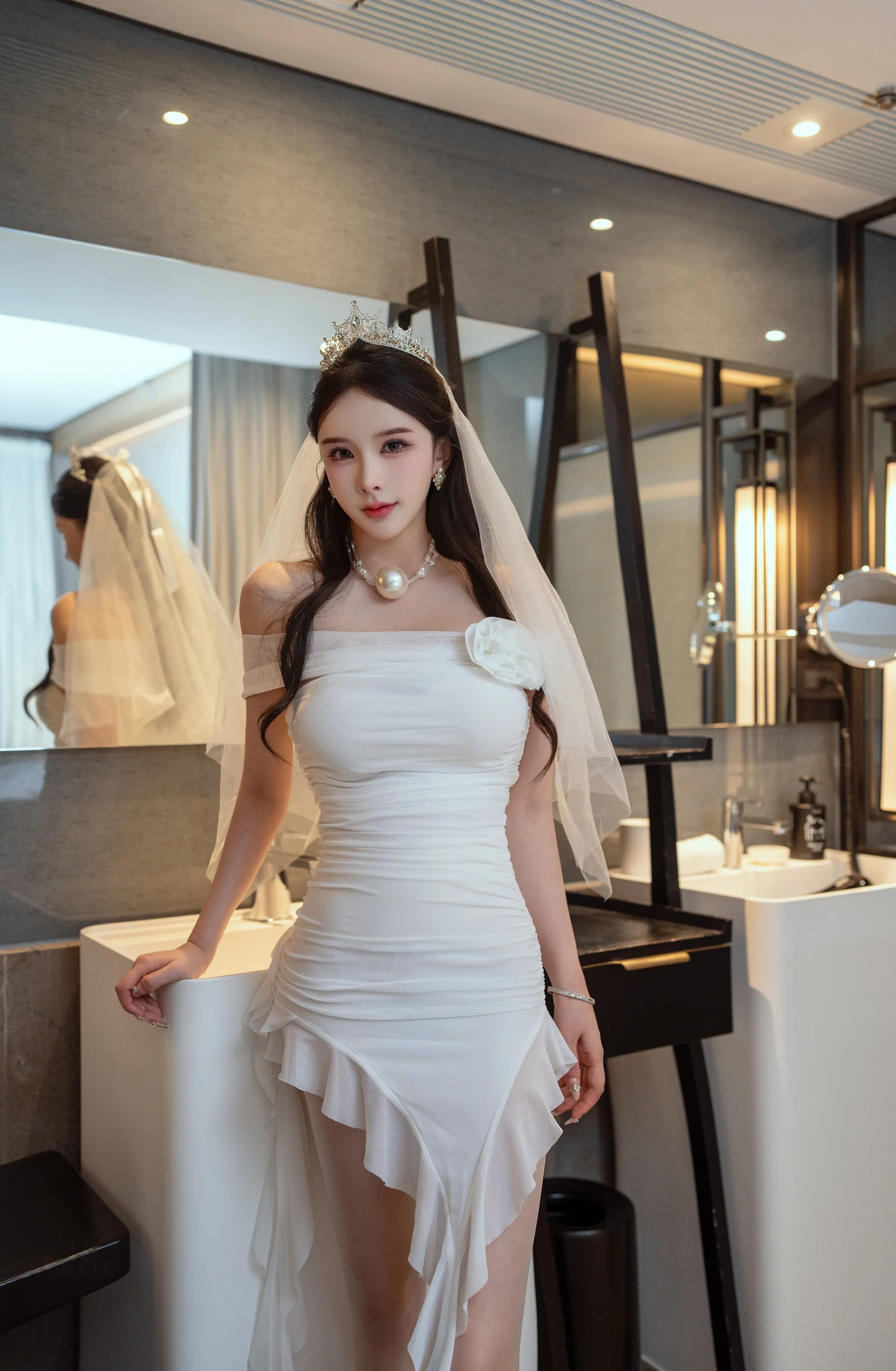 XINGYAN VOL.388 内购版 李丽莎 闺蜜婚纱 [91P]插图5