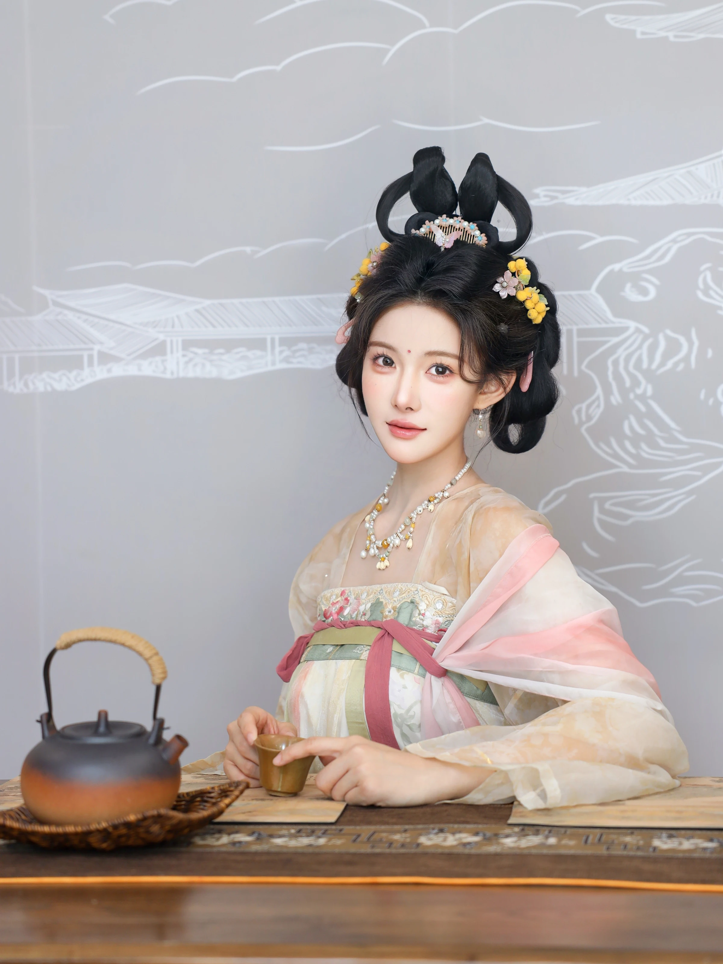 XiuRen 内购版 No.10645 梨霜儿 唐装 [87P]插图1