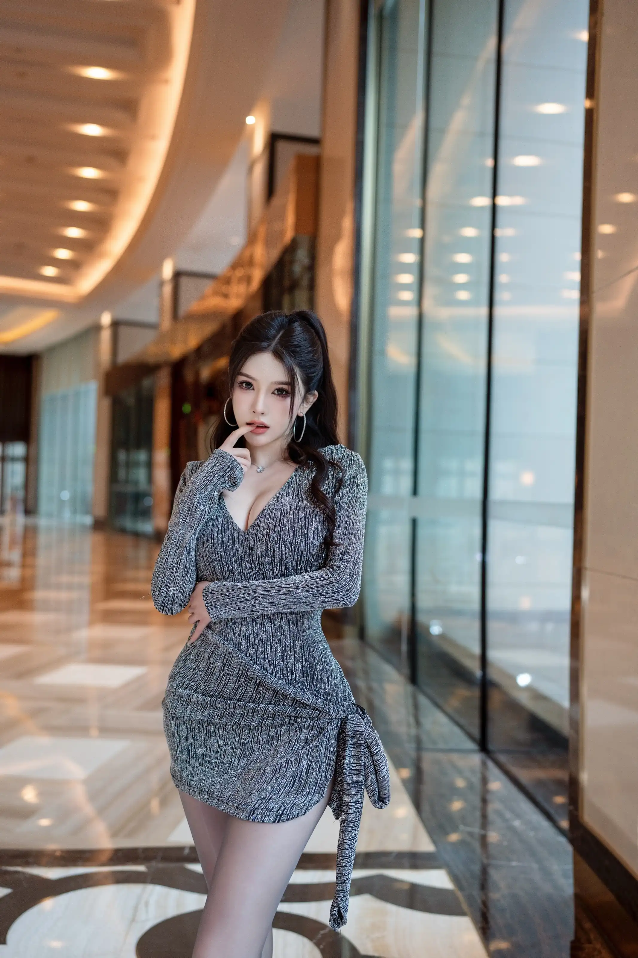 星颜社 内购版 Vol.427 李丽莎 开裆黑丝[89P]插图1