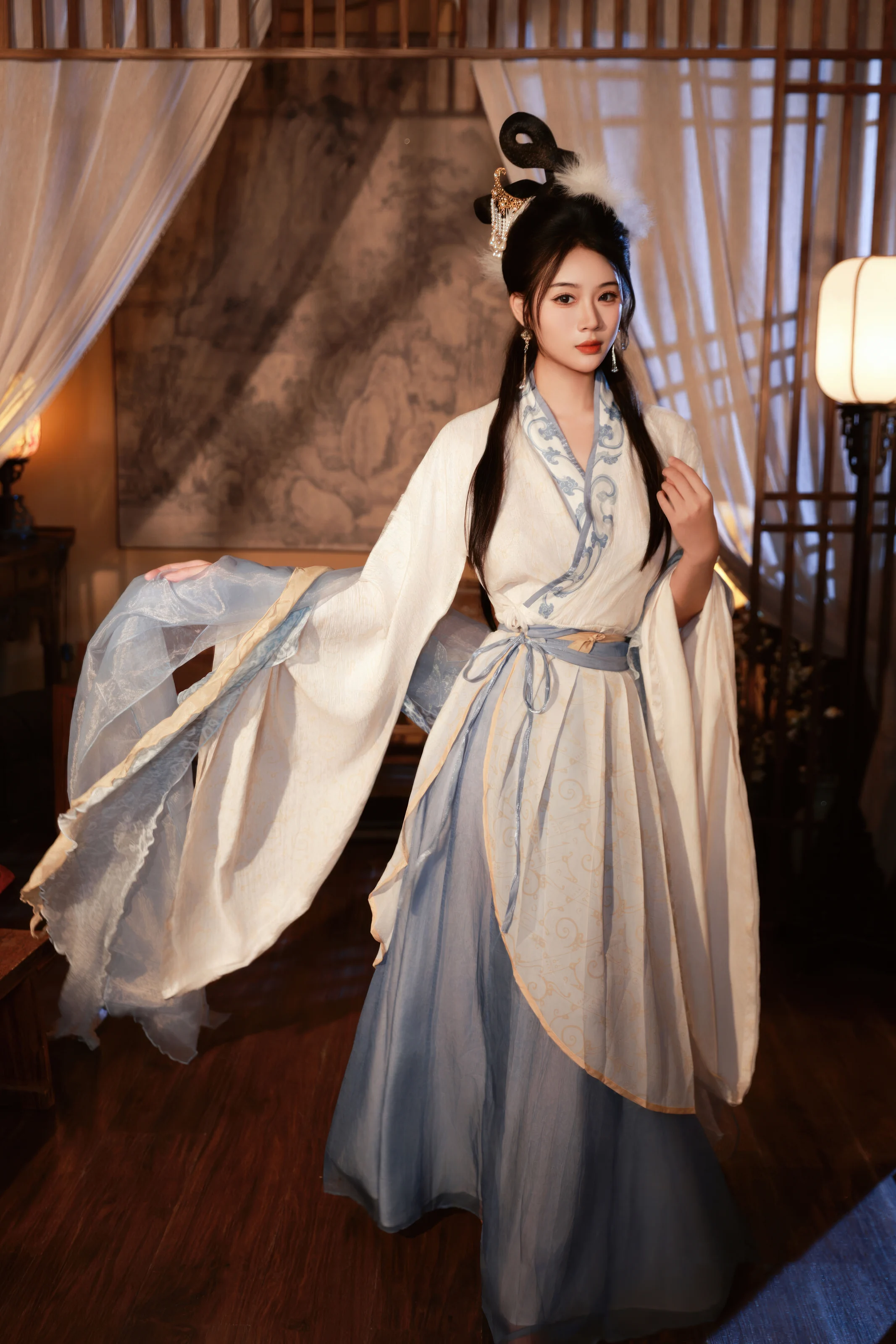 XiuRen 内购版 No. 10835 南乔 古风汉服·嫦娥 [114P]插图2