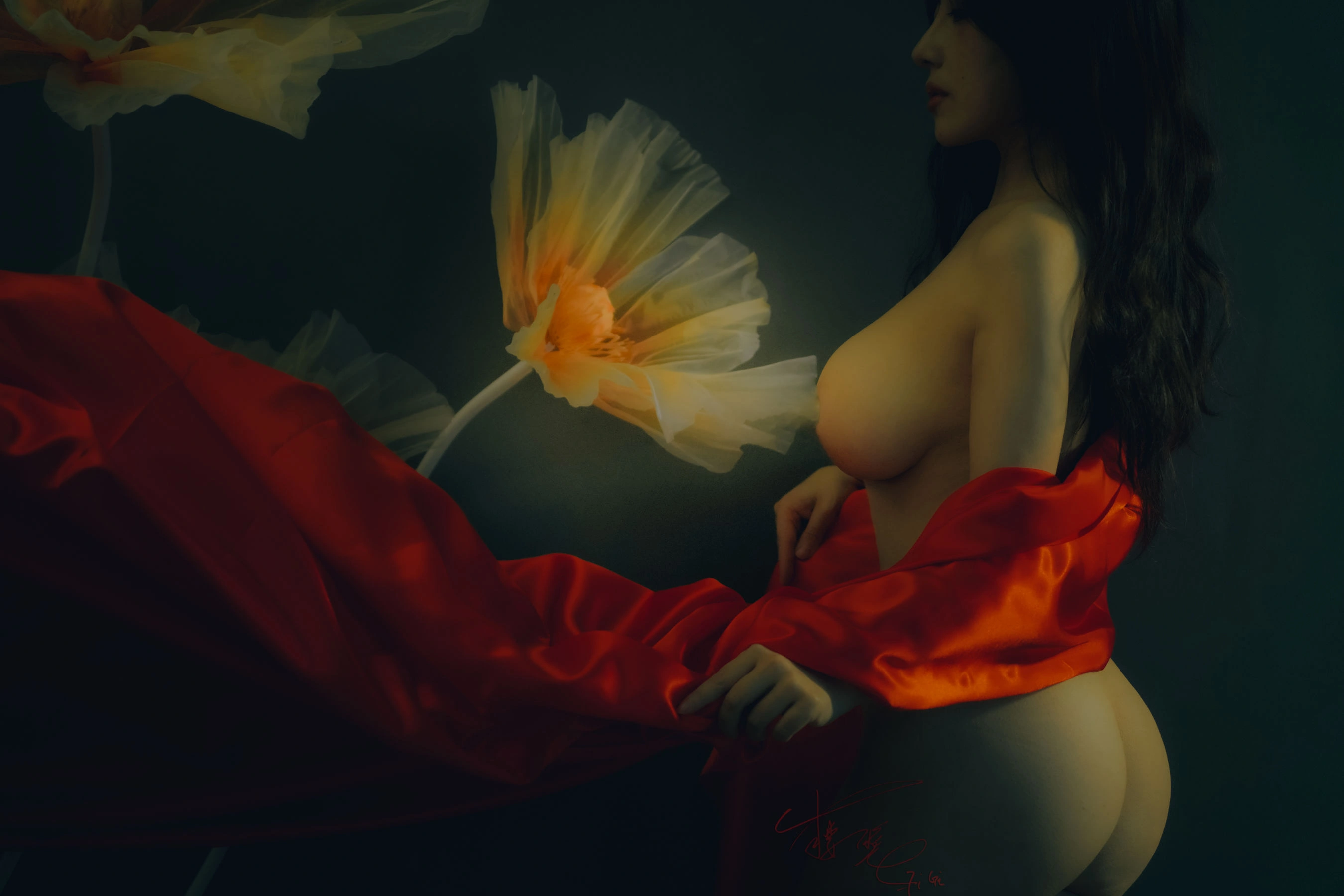 网络红人樱晚gigi – 春.染插图