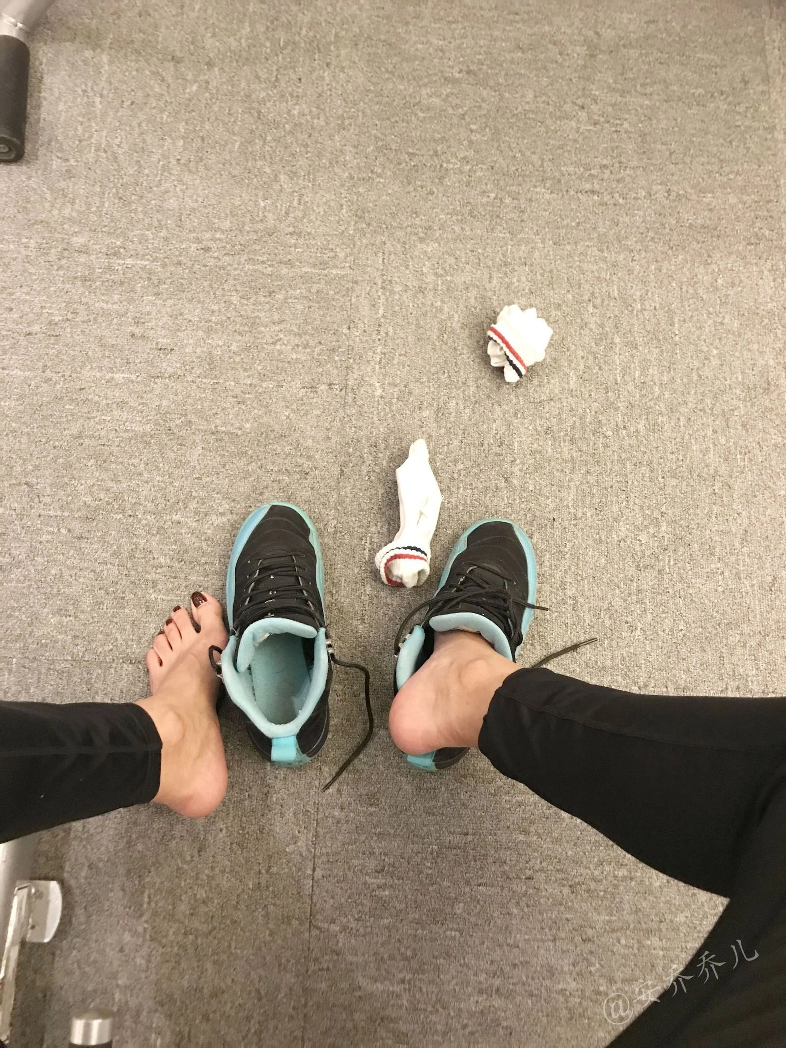 安乔乔儿(Nia乔乔) No.019 健身房白袜插图72