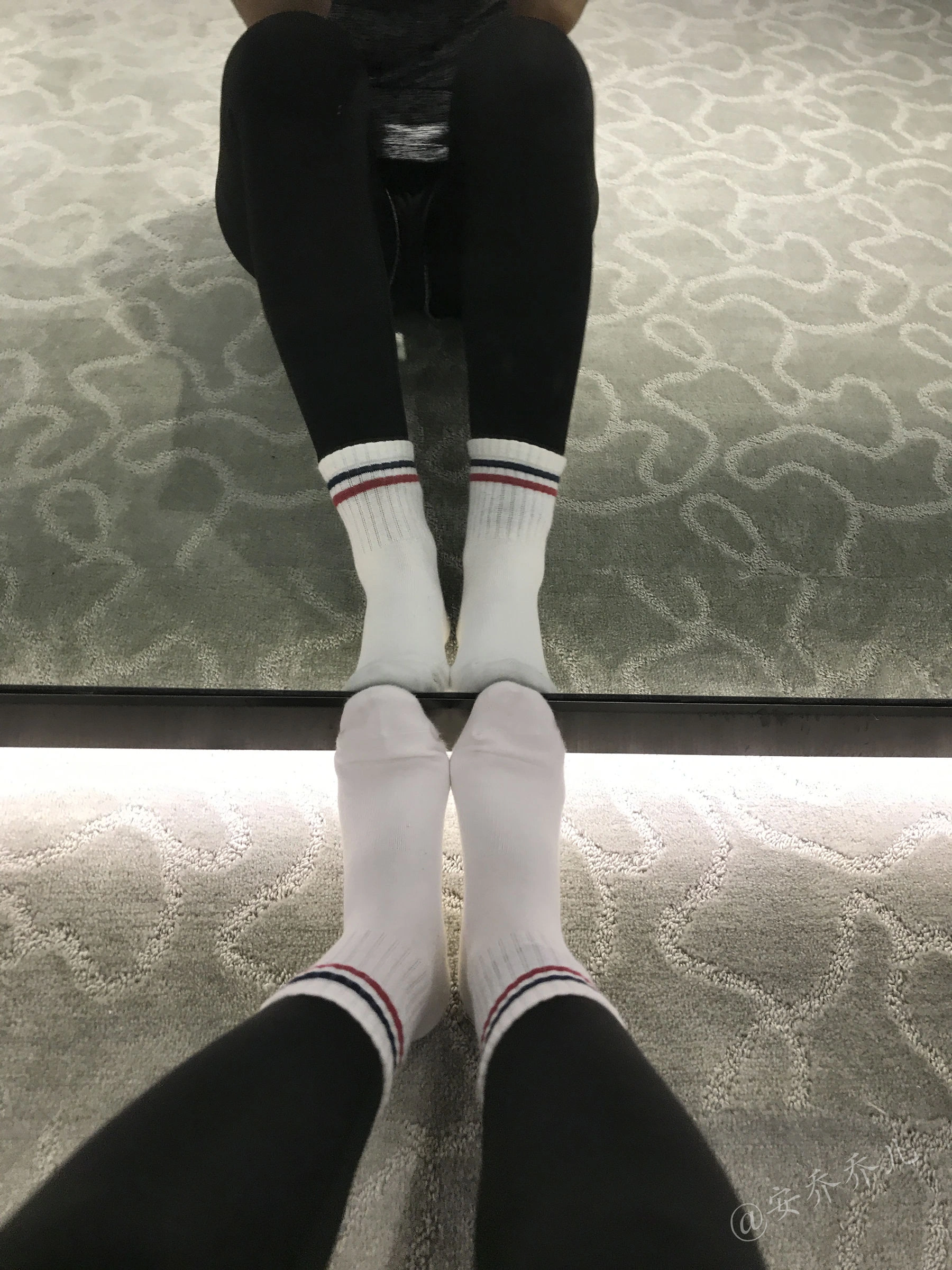 安乔乔儿(Nia乔乔) No.019 健身房白袜插图66