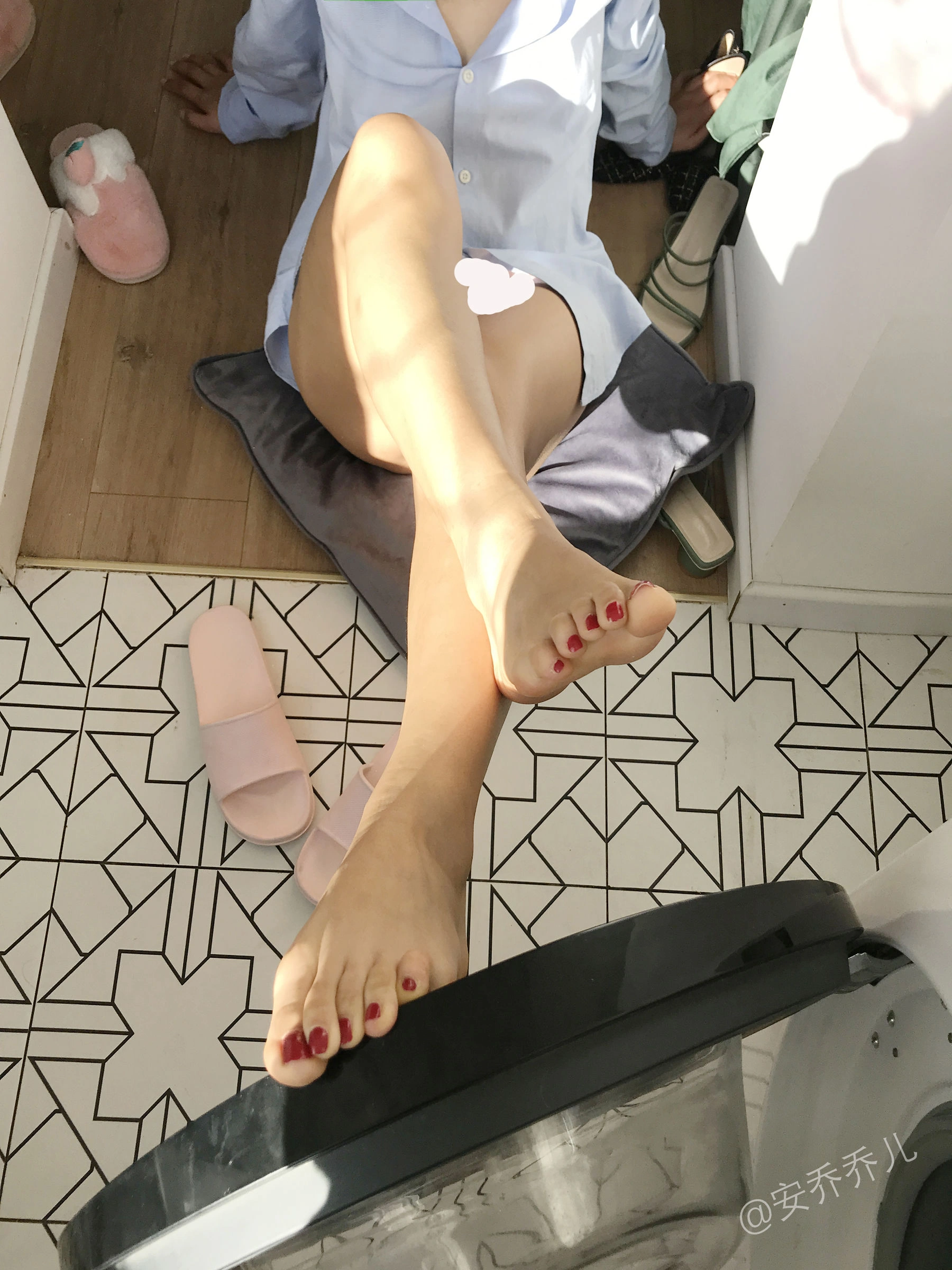 安乔乔儿(Nia乔乔) No.016 阳台洗衣房插图54