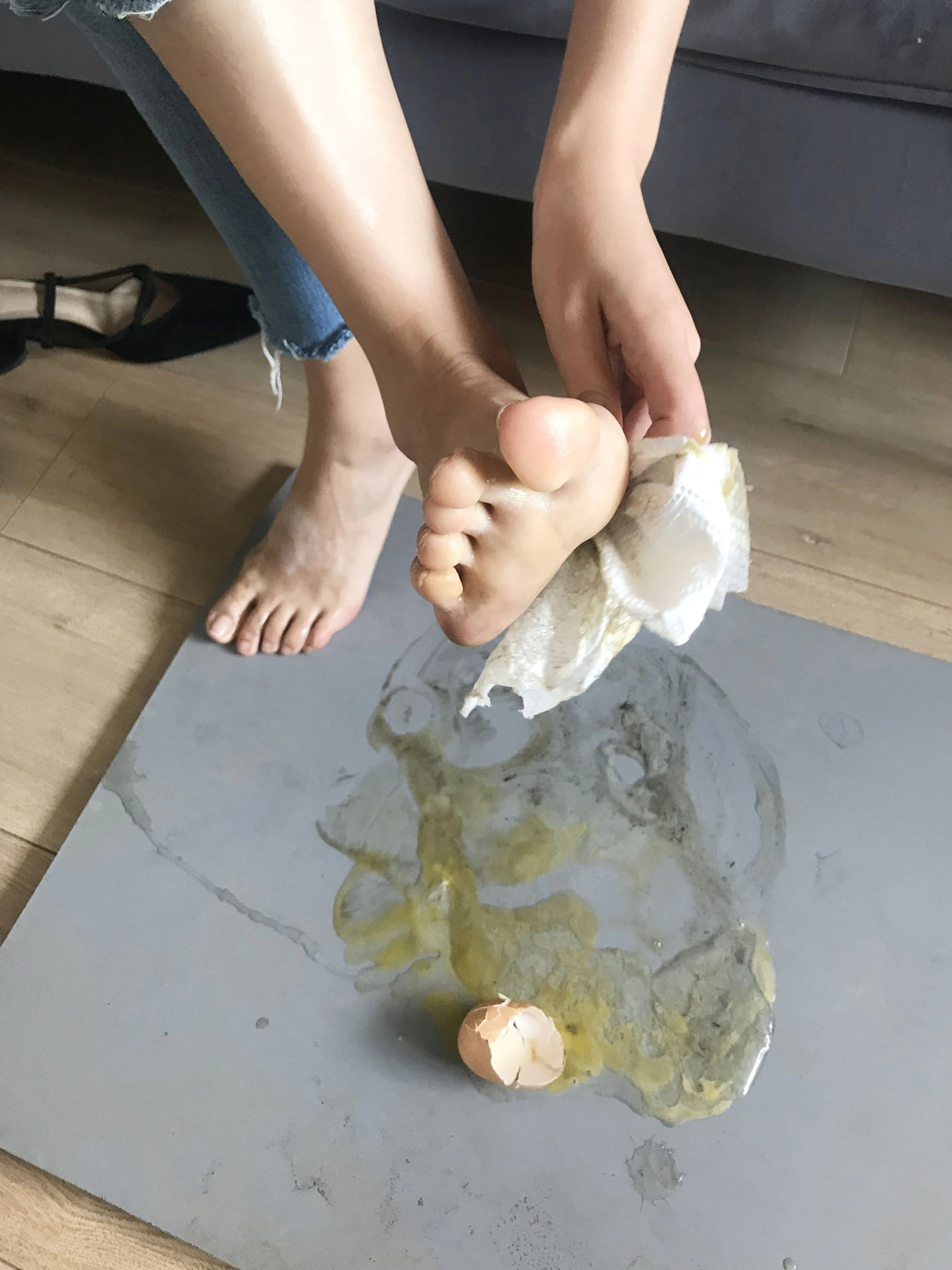 安乔乔儿(Nia乔乔) No.015 脏脚踩鸡蛋插图16