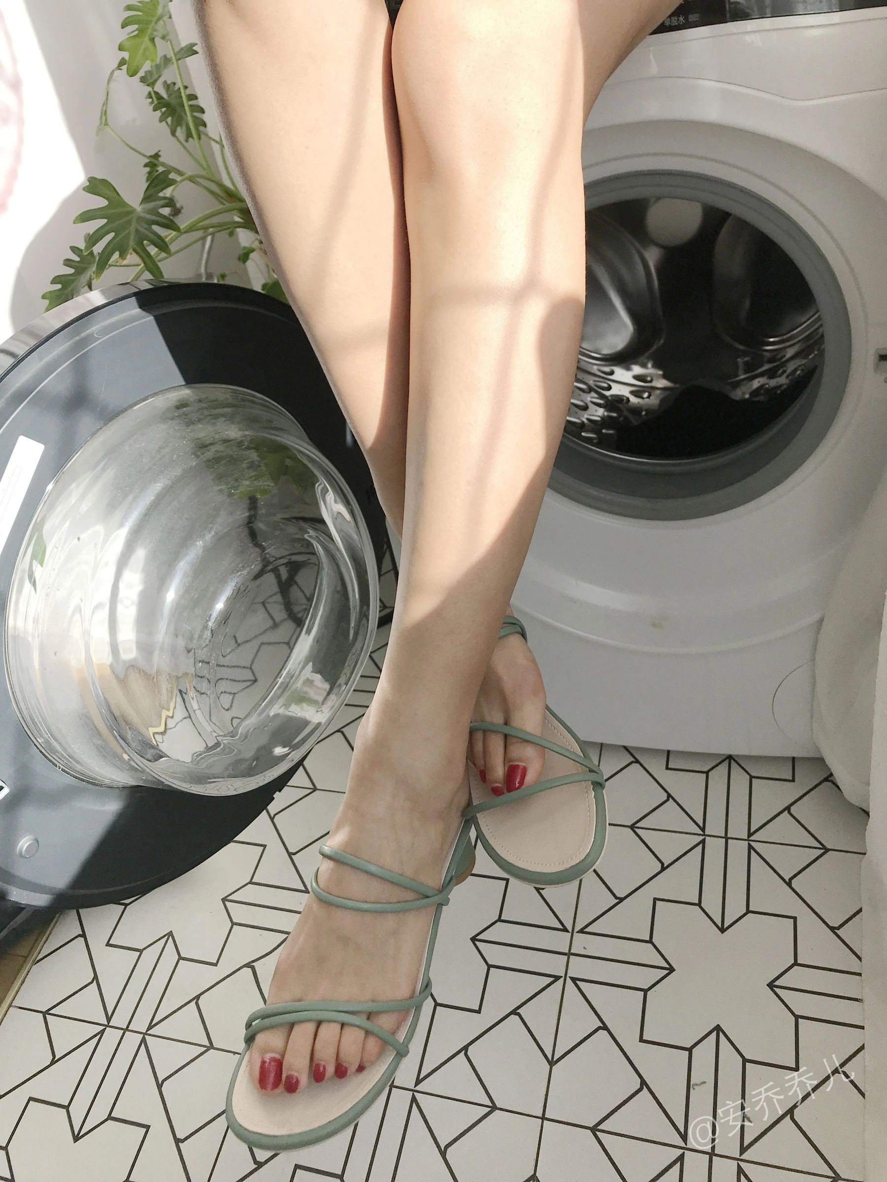 安乔乔儿(Nia乔乔) No.016 阳台洗衣房插图79