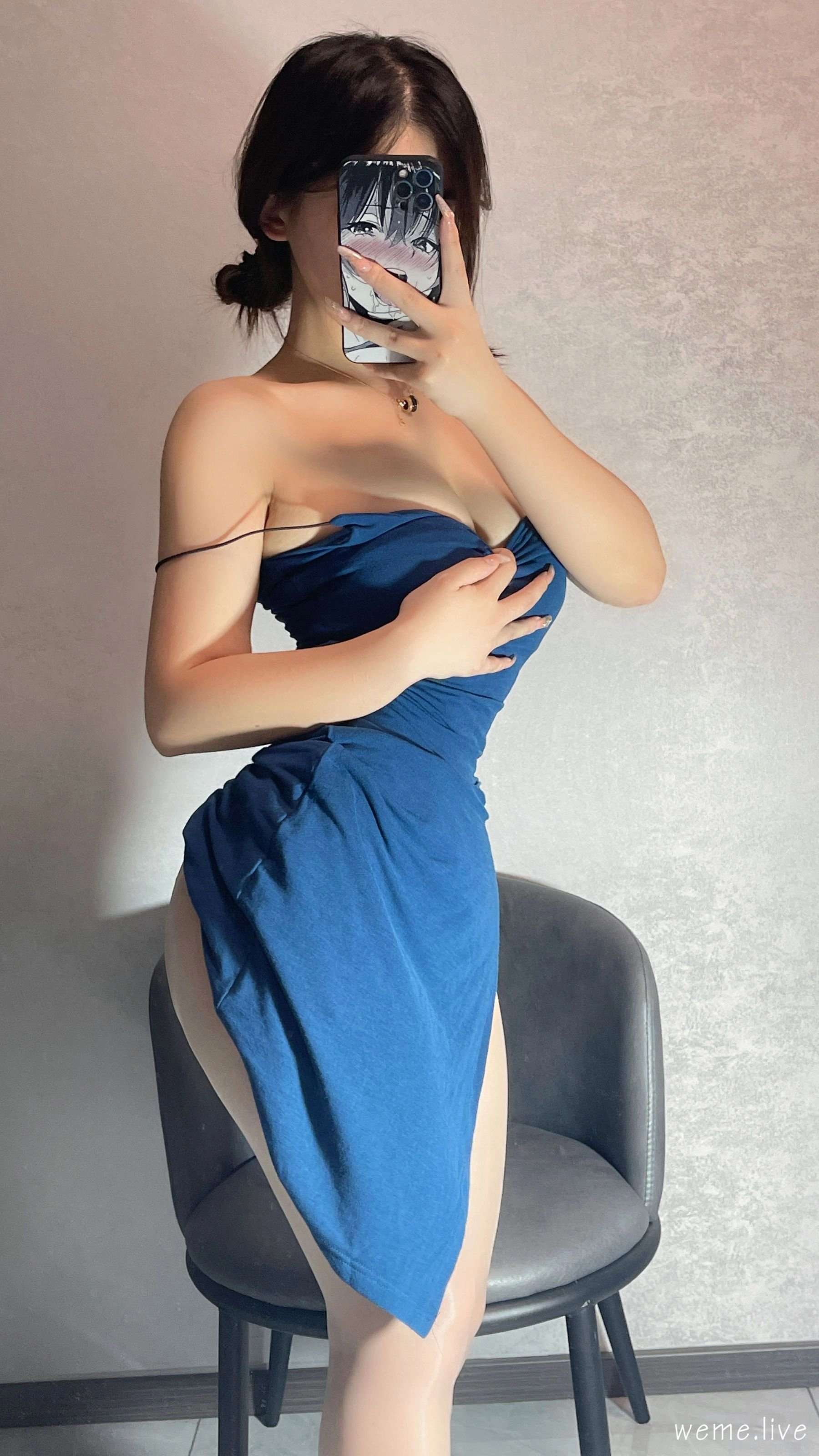 桃沢樱呀 – 蓝色最有韵味插图2