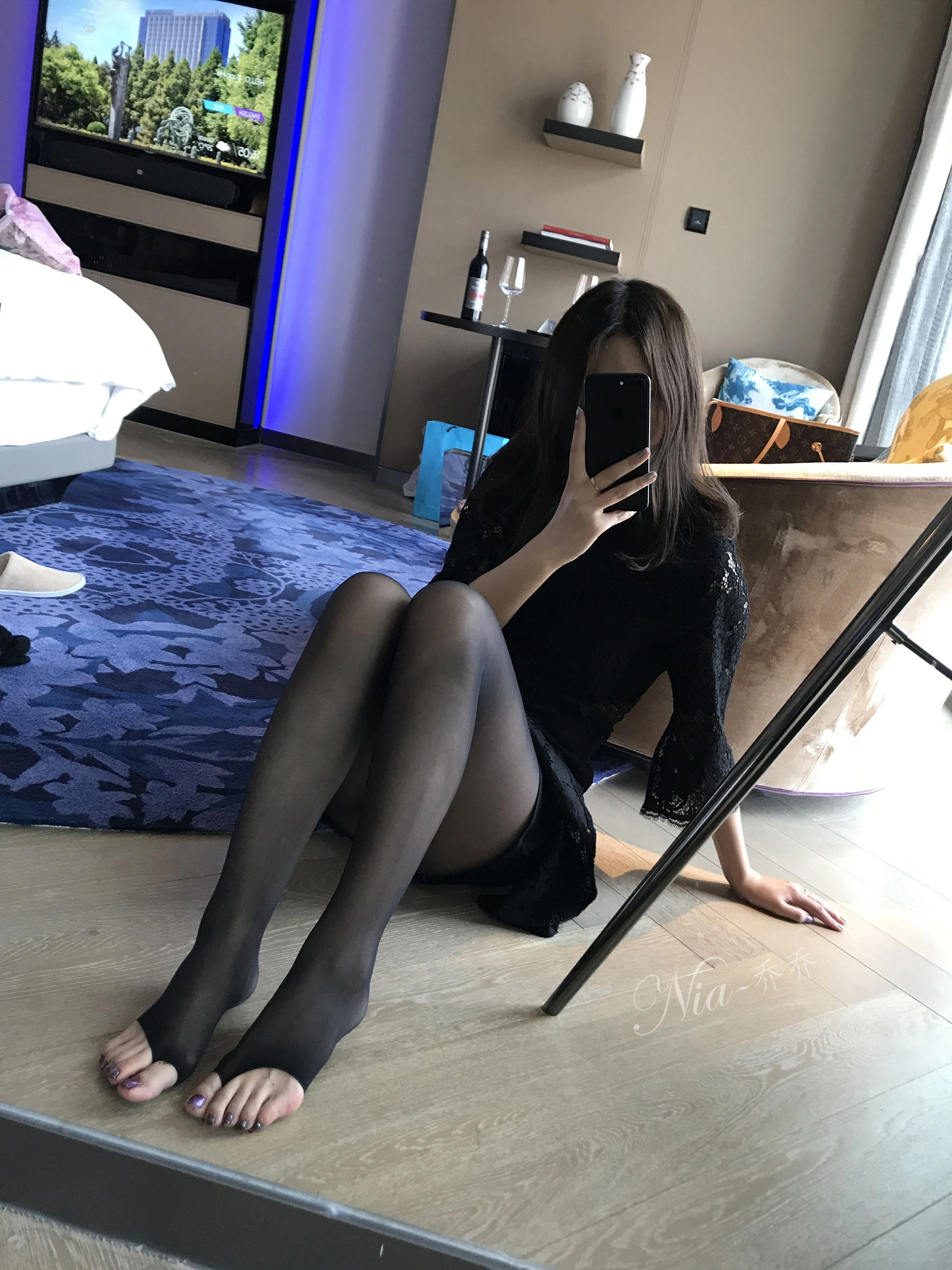 安乔乔儿(Nia乔乔) No.023 出差刚到酒店呀插图22