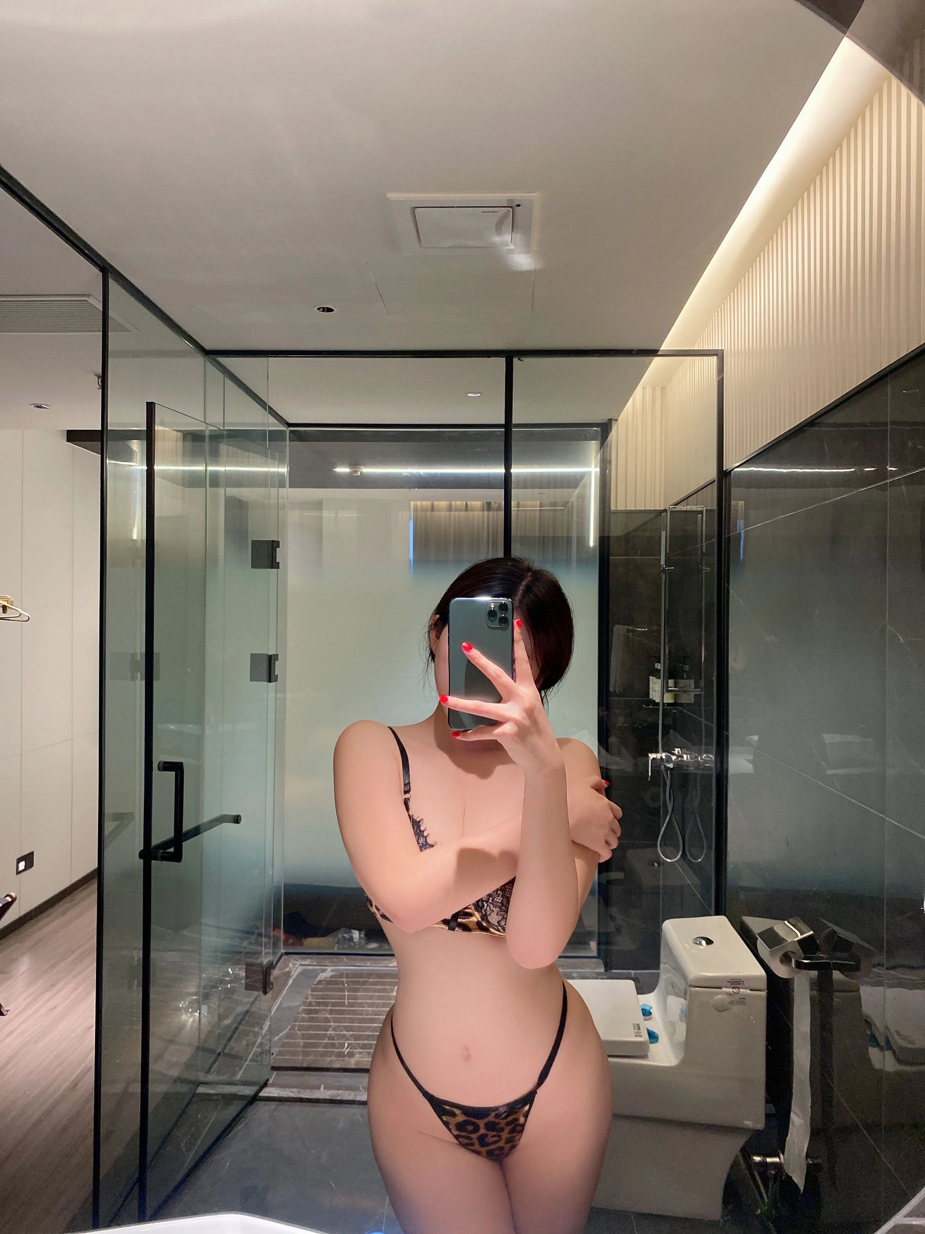 奶宝妹纸 – 豹纹小吊带插图49