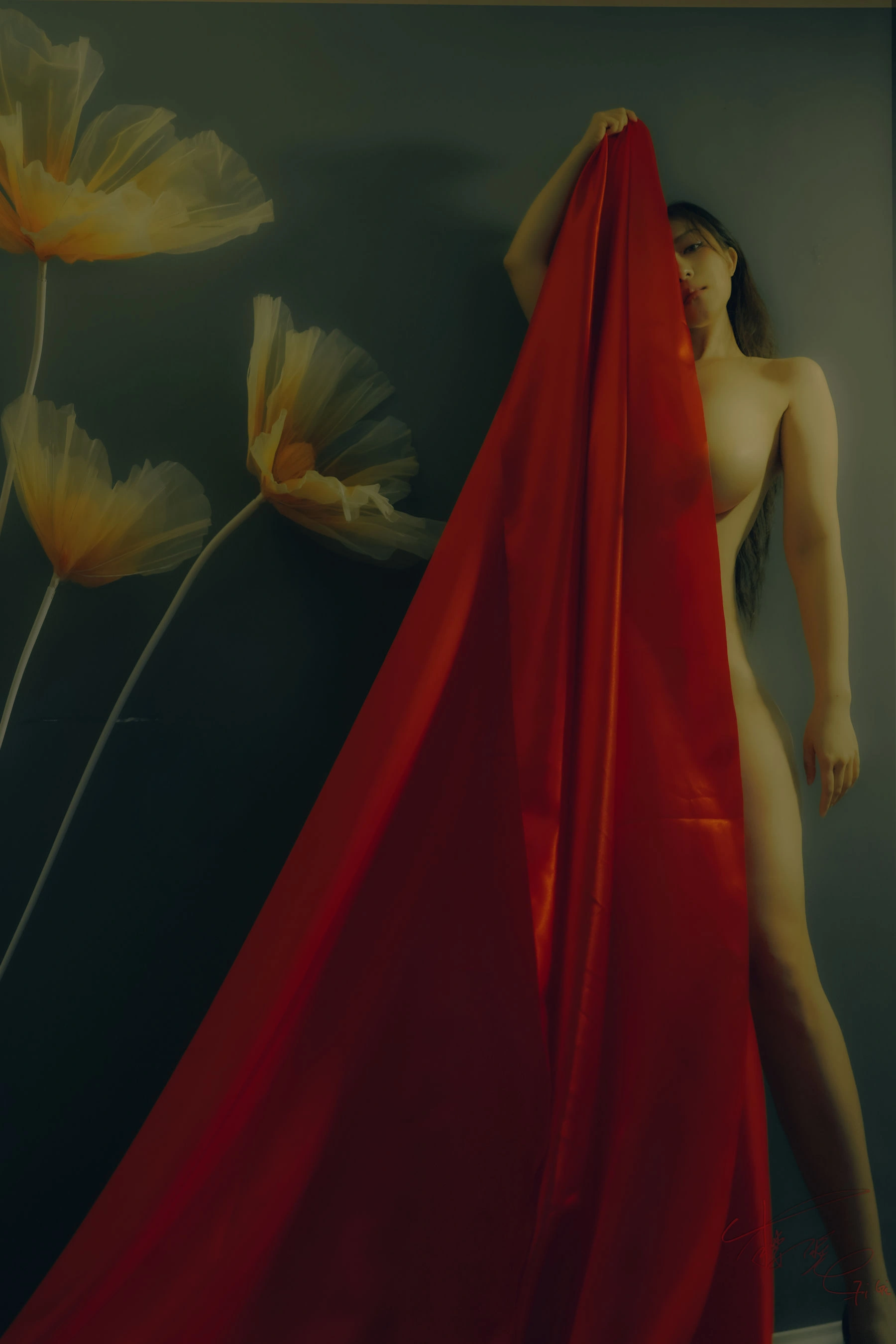 网络红人樱晚gigi – 春.染插图1