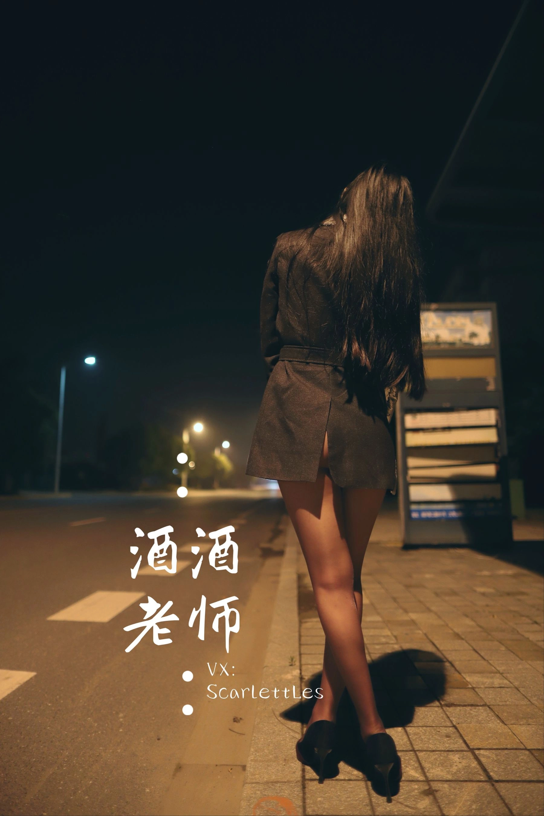 酒酒老师 – 司机先生，喜欢紫色丝吗？插图56