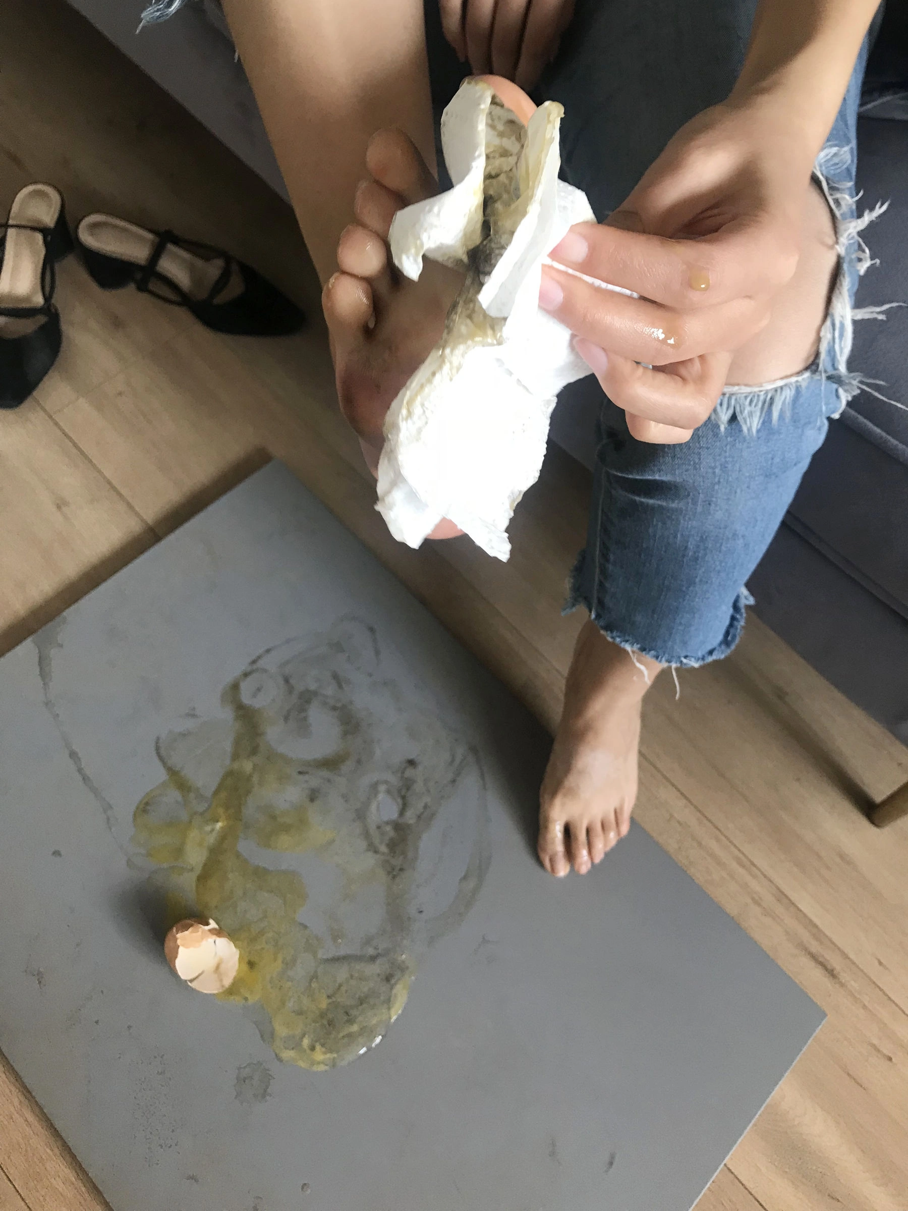 安乔乔儿(Nia乔乔) No.015 脏脚踩鸡蛋插图21