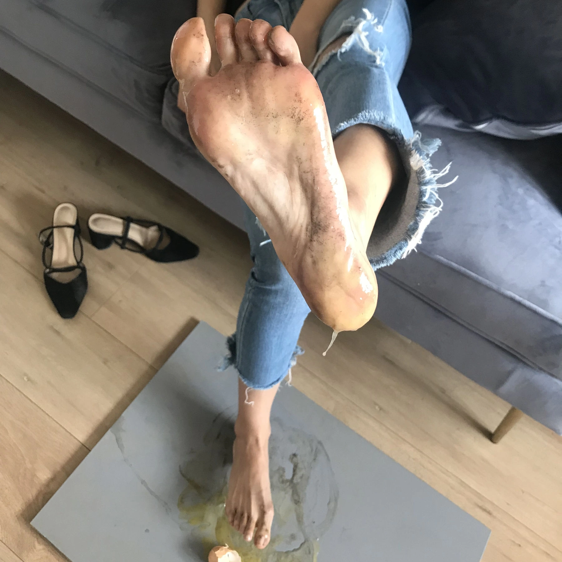 安乔乔儿(Nia乔乔) No.015 脏脚踩鸡蛋插图25