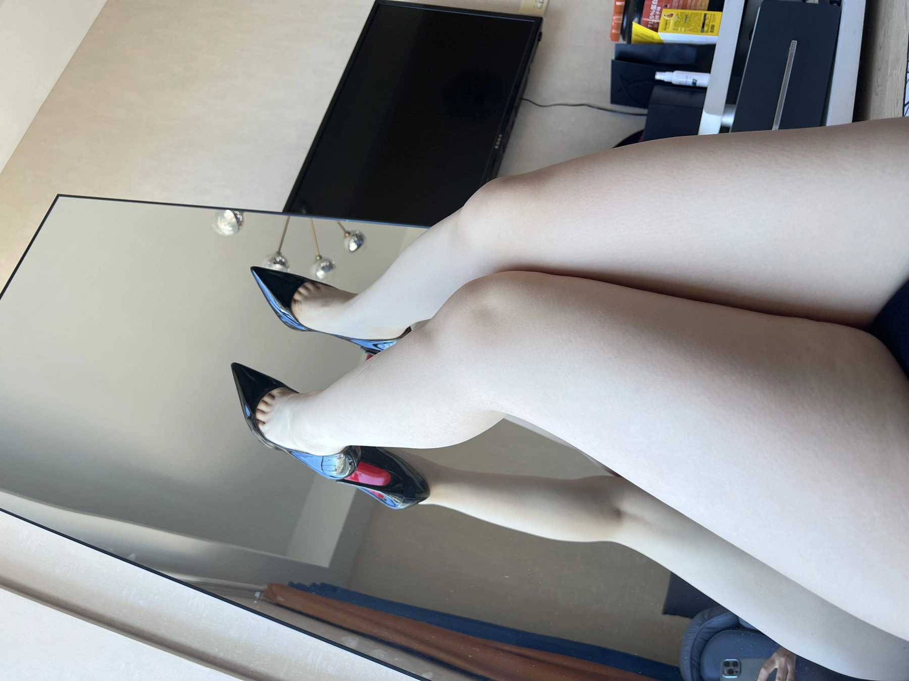 120斤的小王同学 – 黑丝开叉插图7