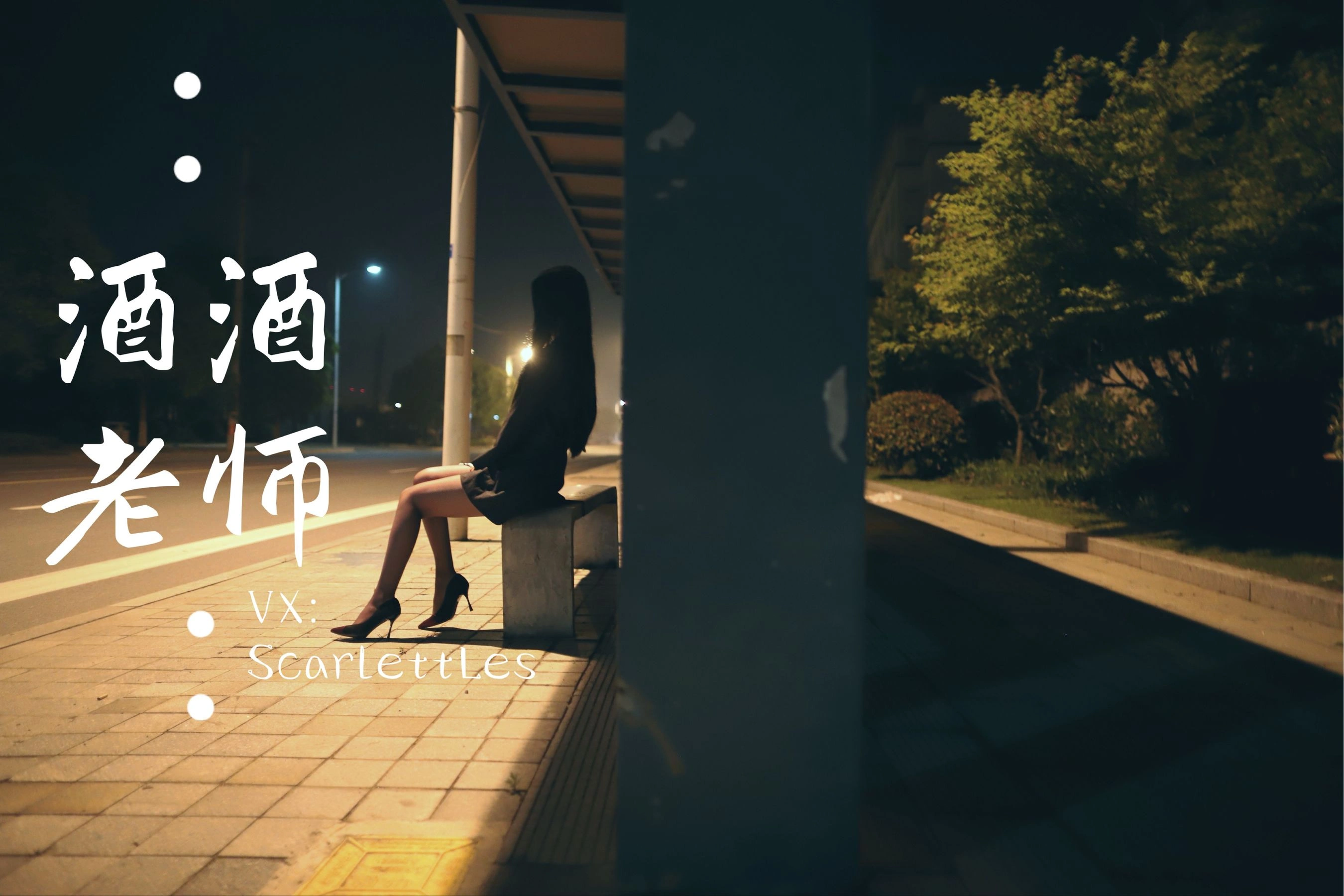 酒酒老师 – 司机先生，喜欢紫色丝吗？插图32