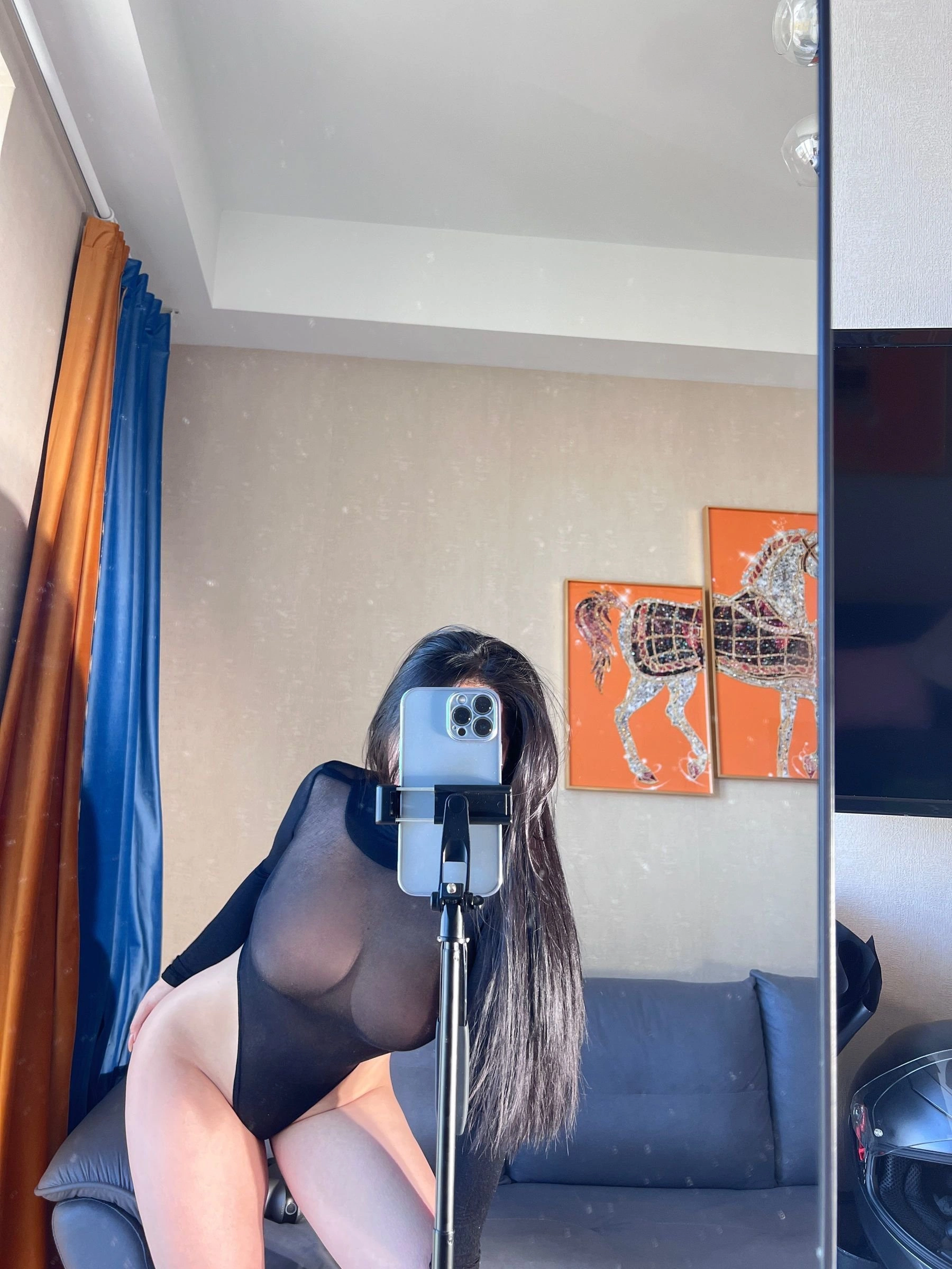 120斤的小王同学 – 黑丝开叉插图24