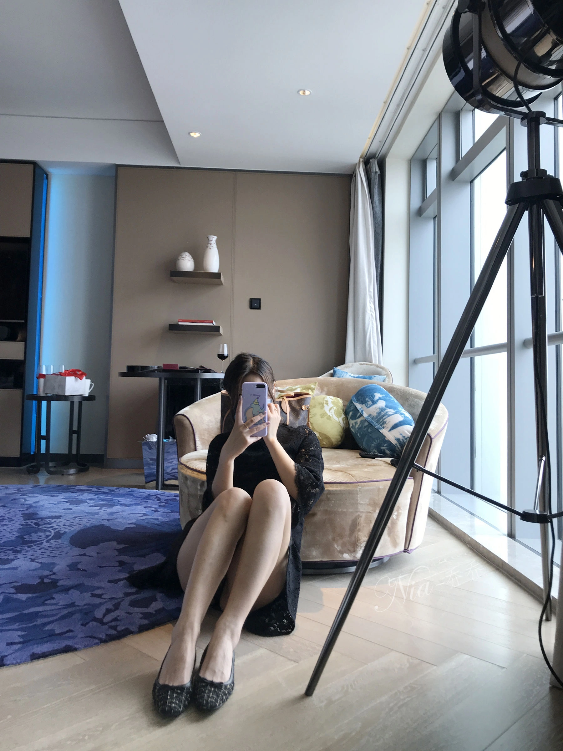 安乔乔儿(Nia乔乔) No.023 出差刚到酒店呀插图14