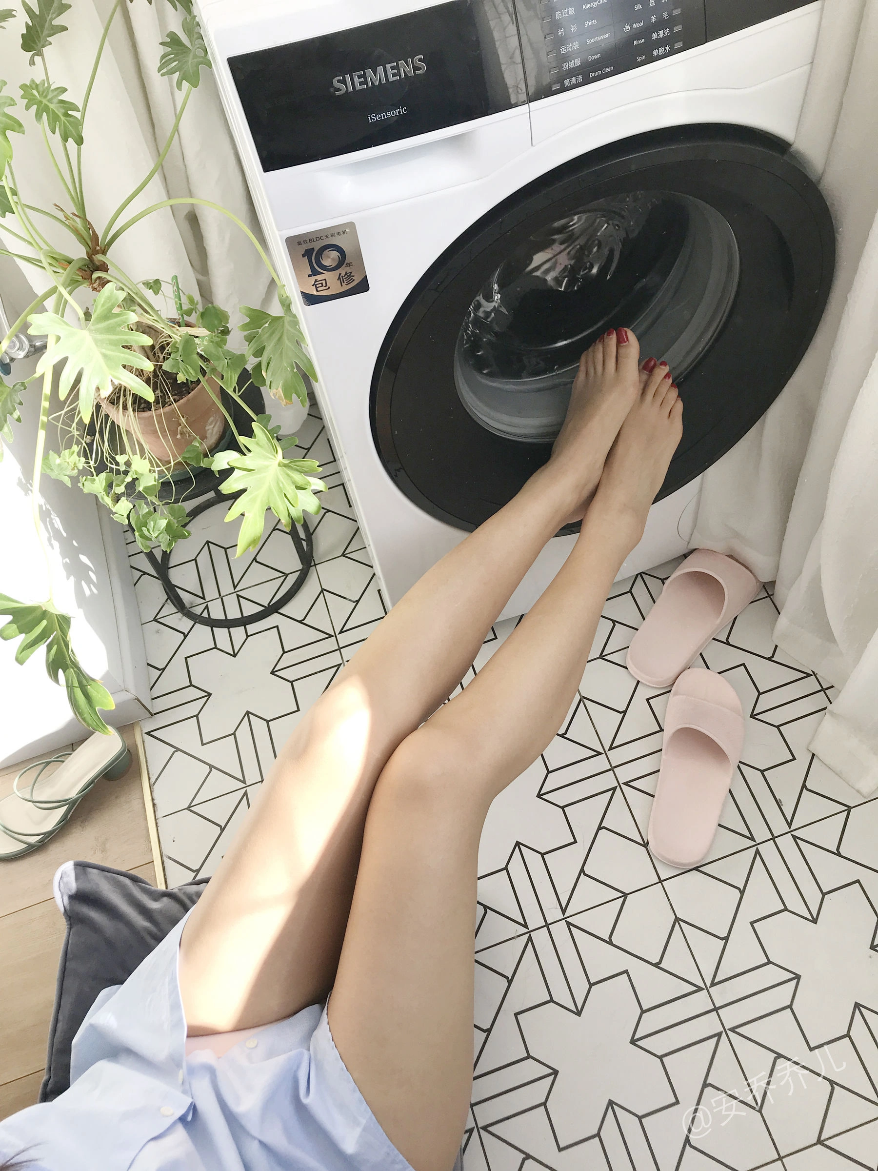 安乔乔儿(Nia乔乔) No.016 阳台洗衣房插图66