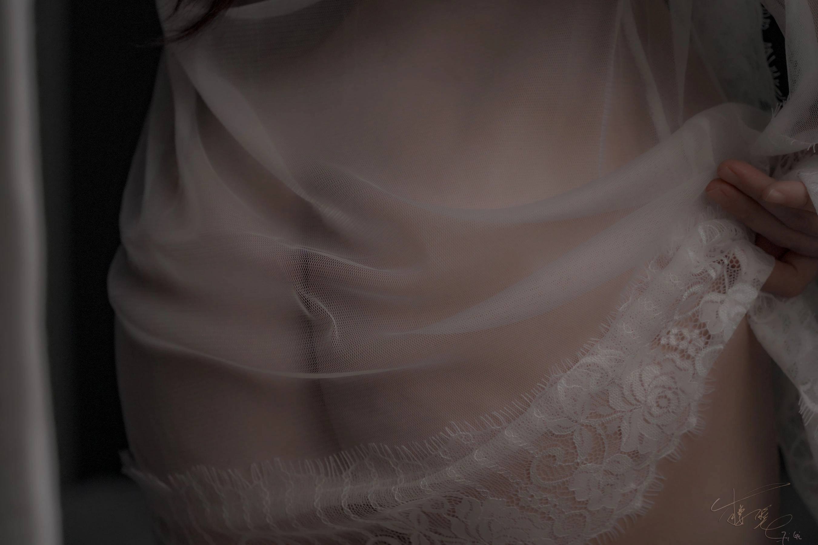 网络红人樱晚gigi – 窗前插图19