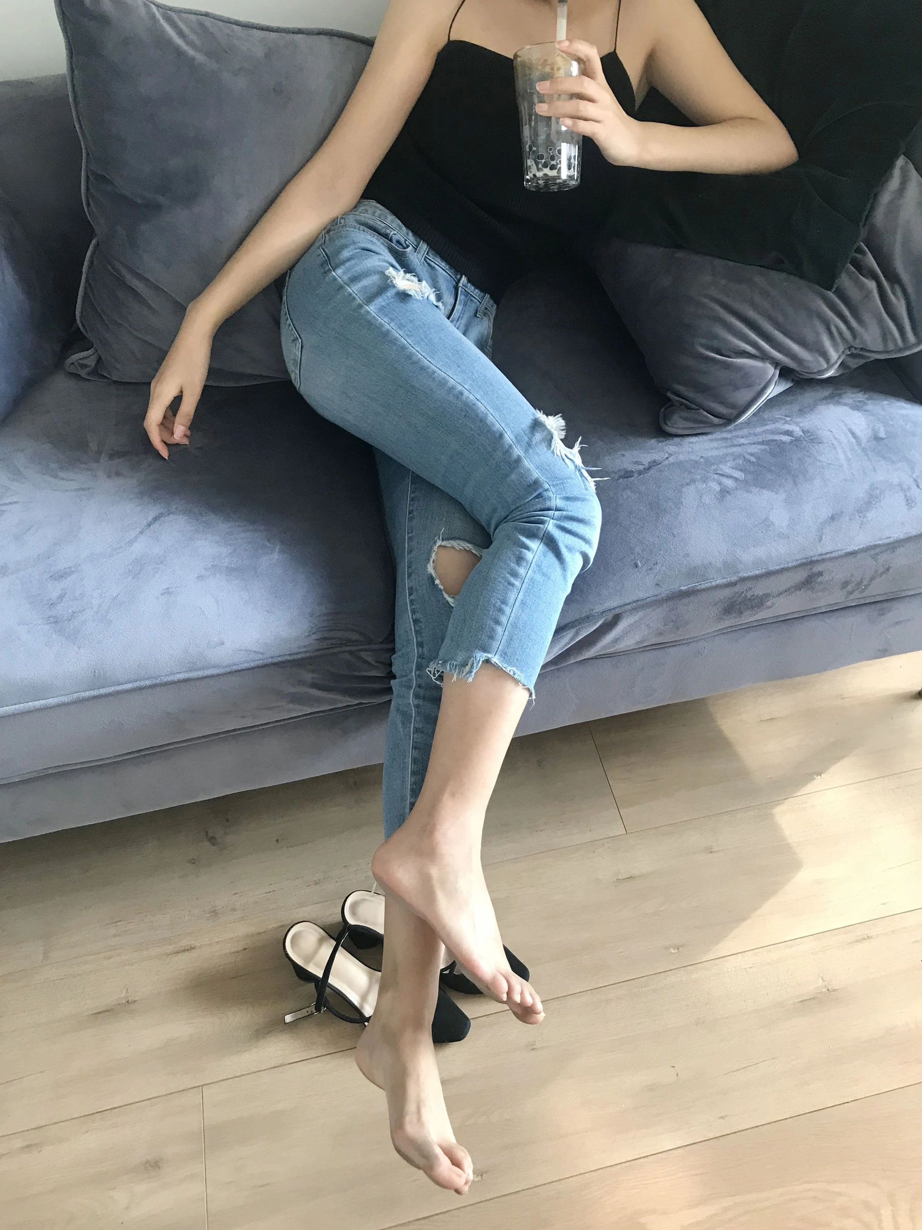 安乔乔儿(Nia乔乔) No.015 脏脚踩鸡蛋插图84