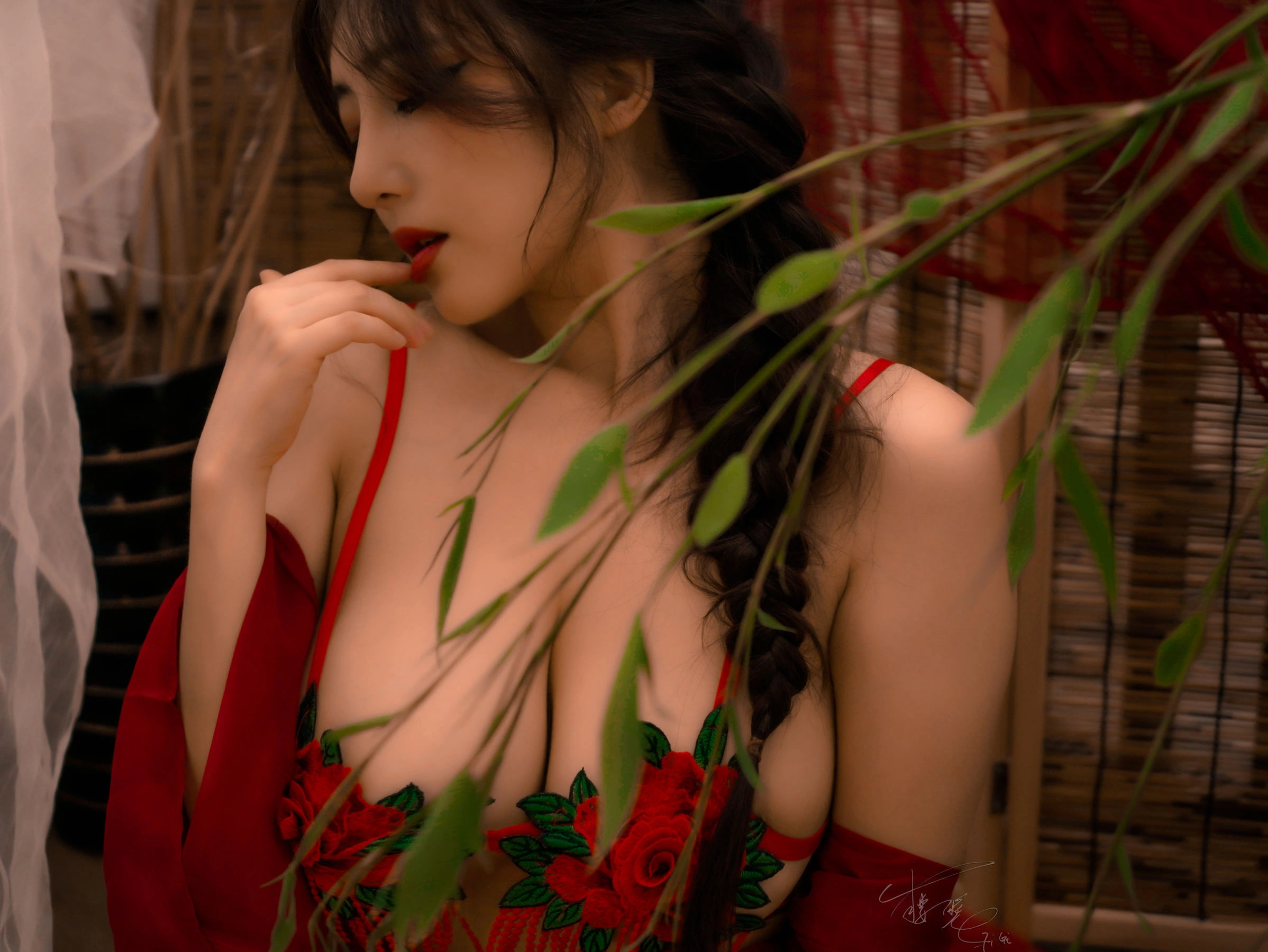 网络红人樱晚gigi – 胭花插图3