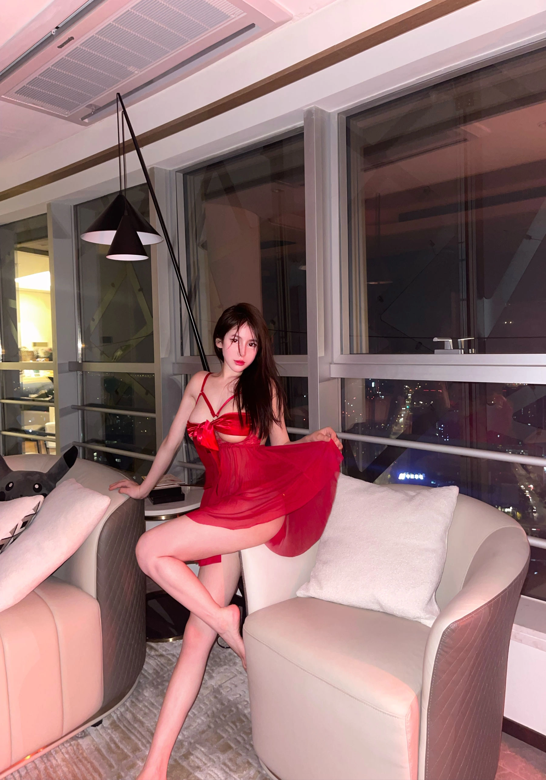 奔跑的晶骡儿 – 红裙插图32